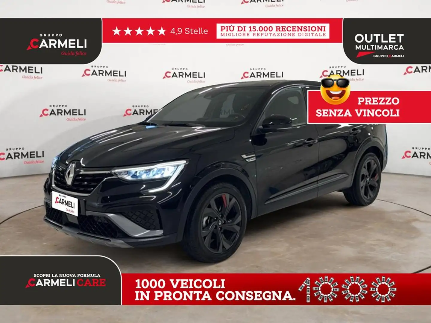Renault Arkana 1.6 hybrid R.S. Line E-Tech 145cv Noir - 1