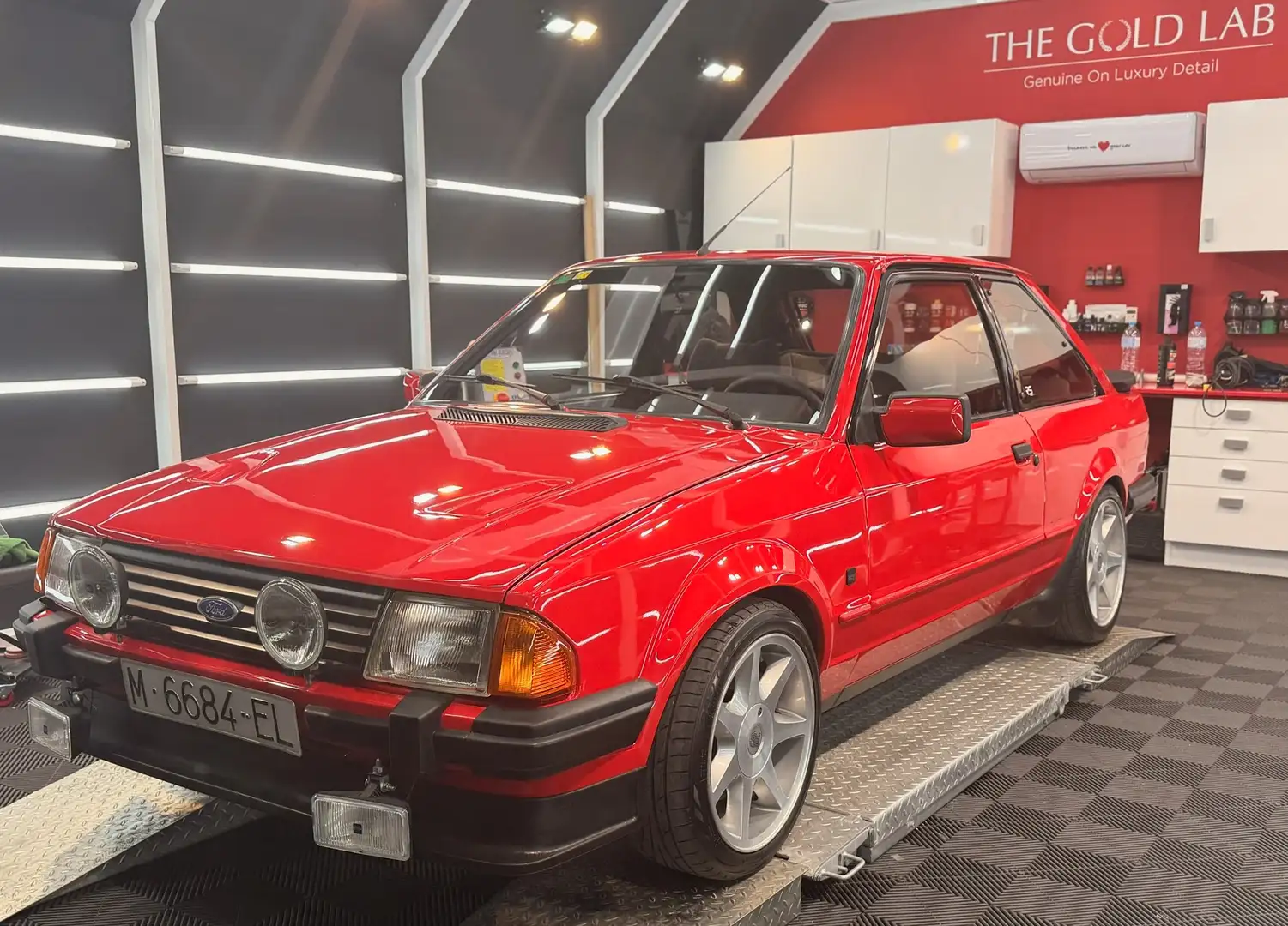 Ford Escort XR3 Mk3 Kırmızı - 1