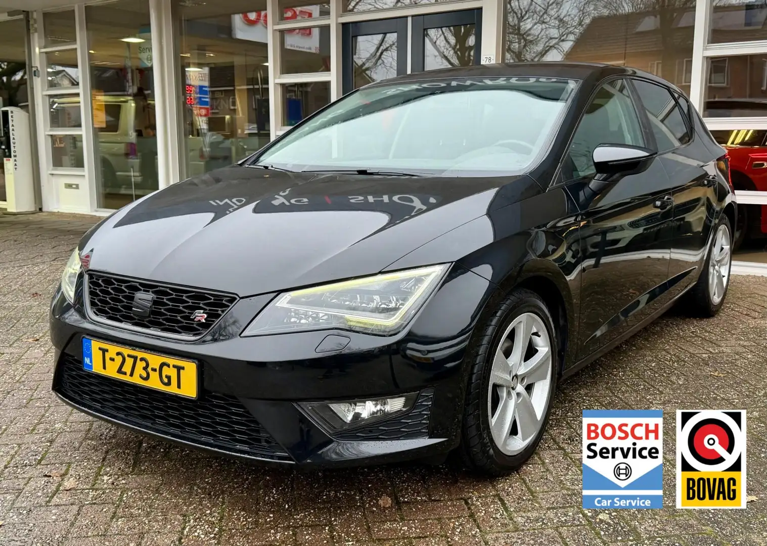 SEAT Leon ST 1.4 TSI FR Led, Climat, Bluetooth, Stoelvw, LM. Zwart - 1