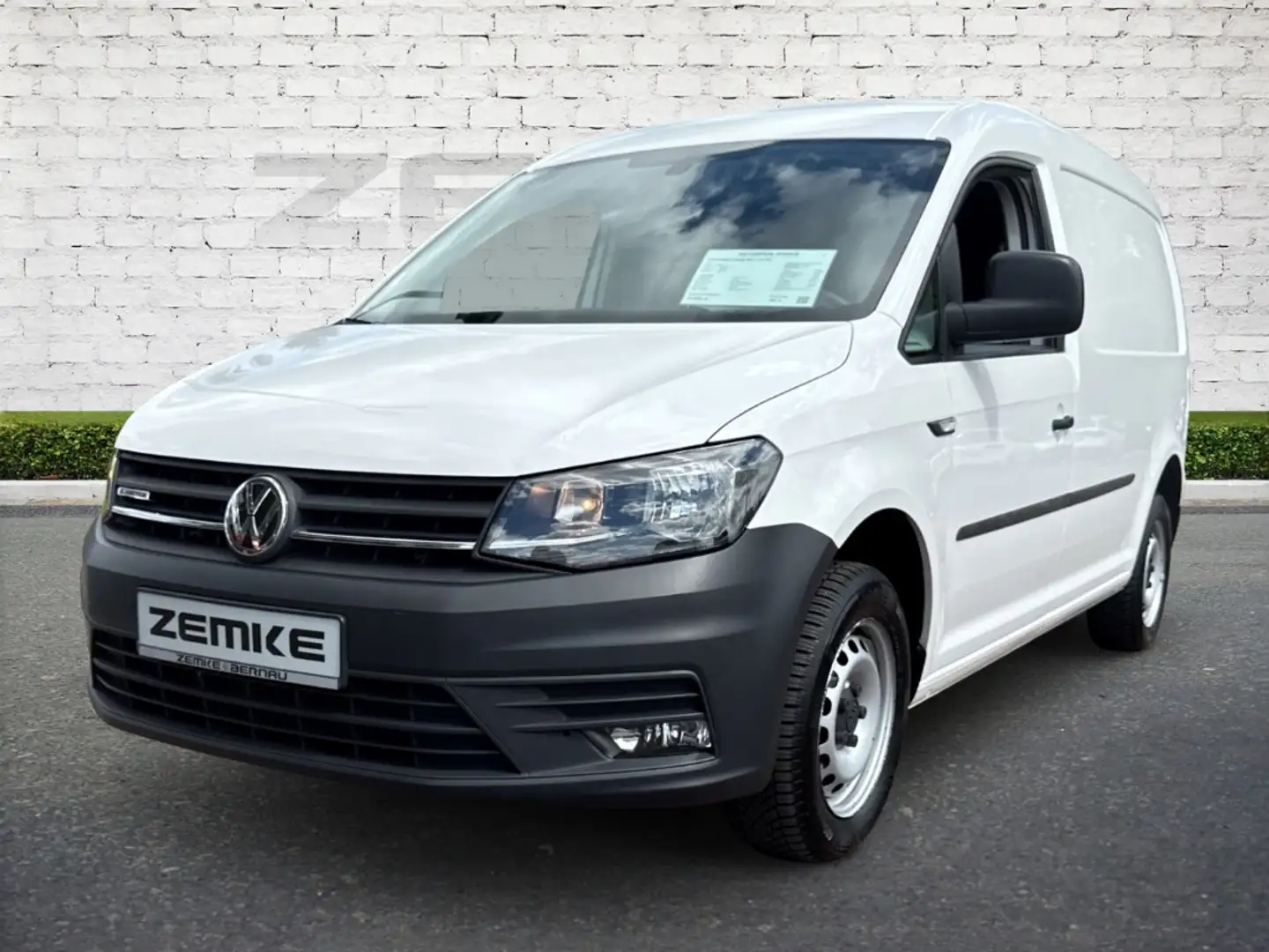 Volkswagen Caddy Maxi 1.4 TGI BMT Kasten AHK Navi Sperrdiff. Weiß - 2