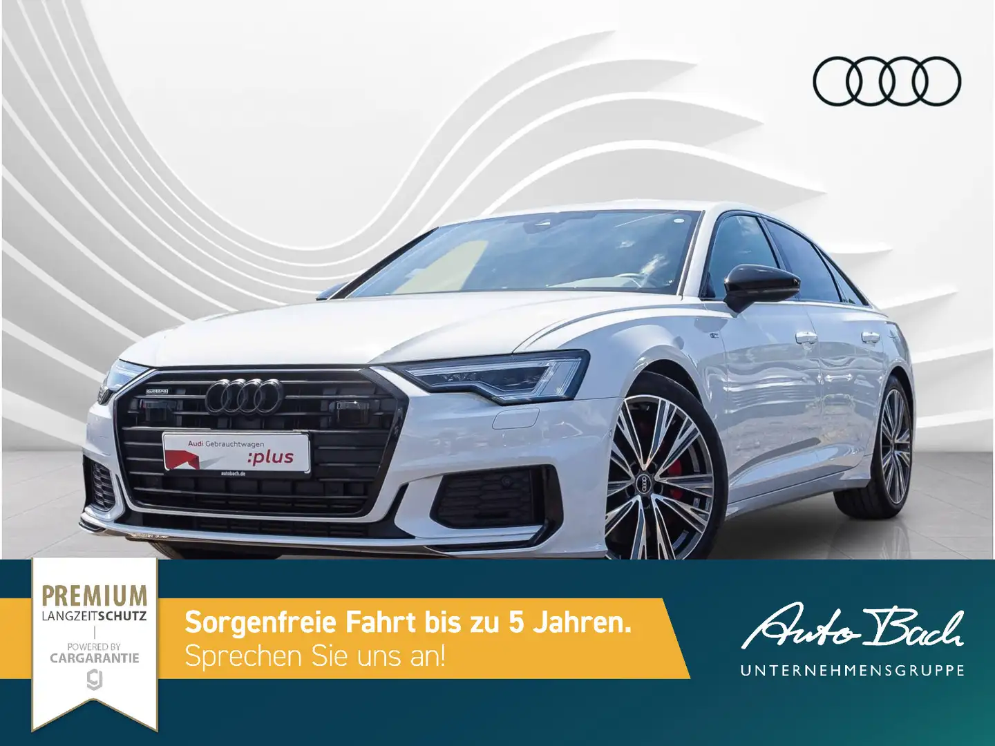 Audi A6 sport 55TFSI e qu. Stronic Matrix B&O ACC Bianco - 2