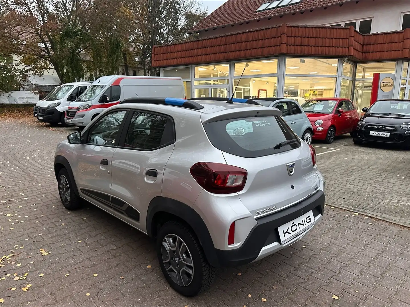 Dacia Spring Business Automatik Klima*Navi*Rückfahrcam Grau - 2