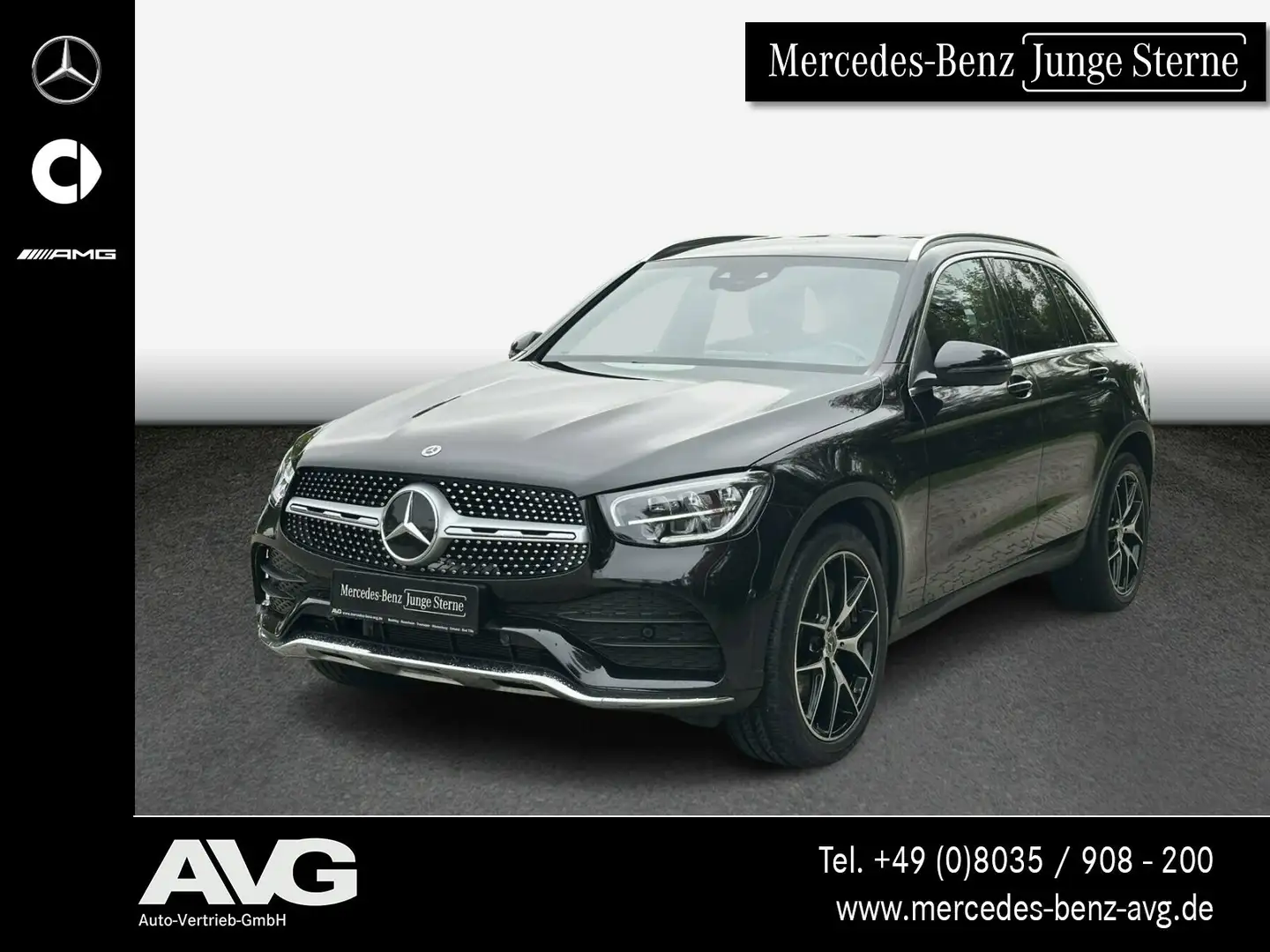 Mercedes-Benz GLC 400 GLC 400 d 4M AMG Voll.Dig. LED HUD RFK Sound 20" Nero - 1