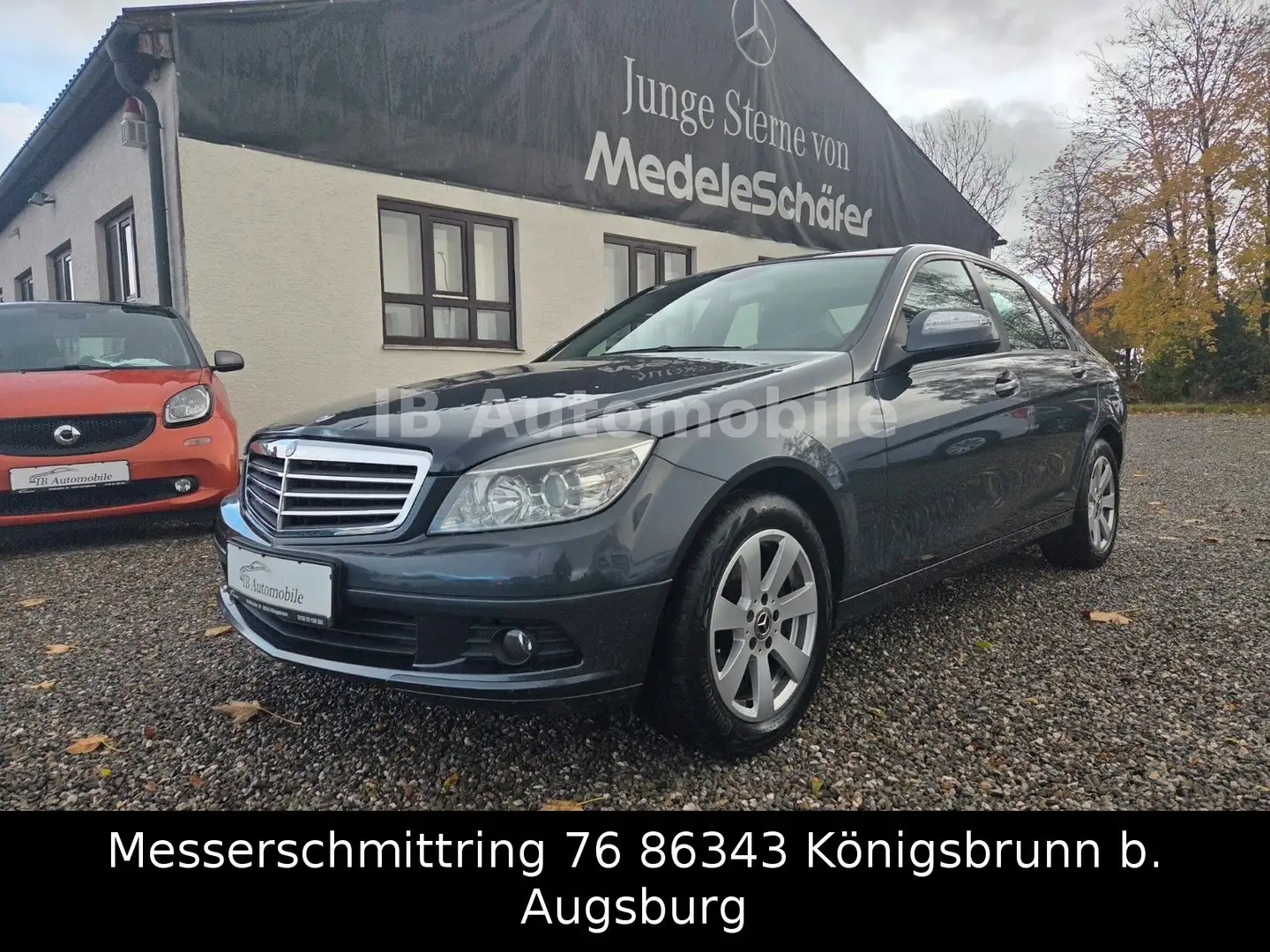 Mercedes-Benz C 200 Kompressor Lim AHK*Temp.*TÜV bis 09/2027 Grau - 1