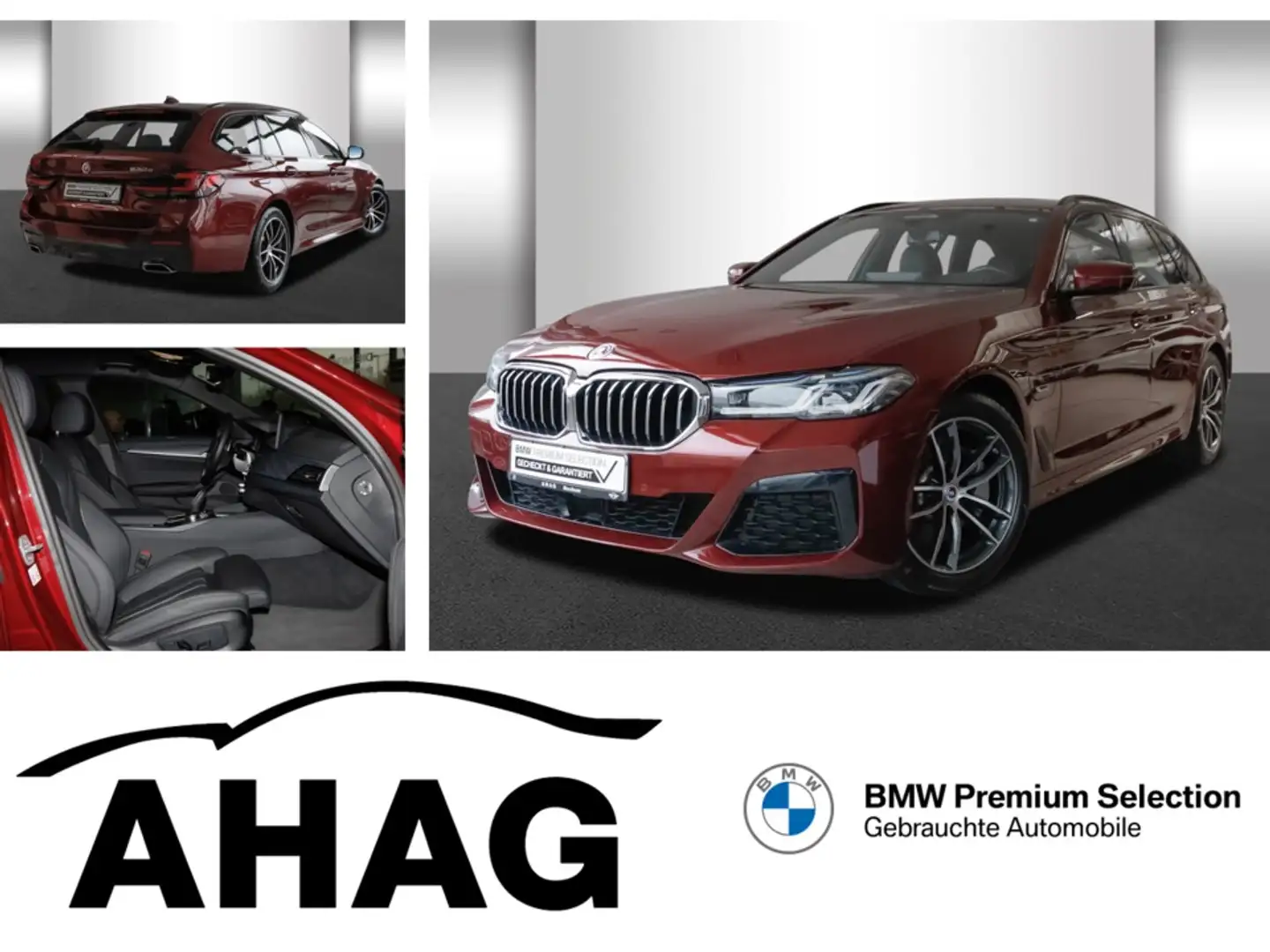 BMW 530 e Touring M Sportpaket Innovationsp. Head-Up Rouge - 1