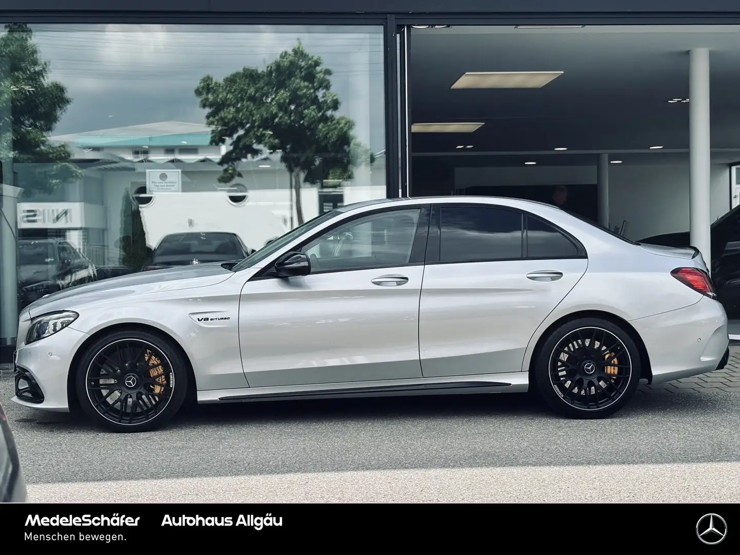 Mercedes-Benz C 63 AMG C 63 AMG S Keramik Drivers PerfSitz+AGA Burm Com Silber - 2