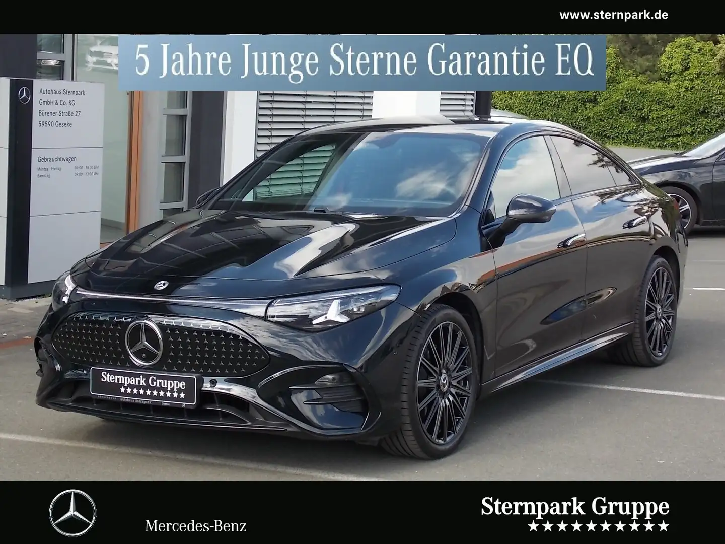 Mercedes-Benz 350 CLA350 EQ 4M AMG Night Superscr.,Burm.Pano,Distr Schwarz - 1