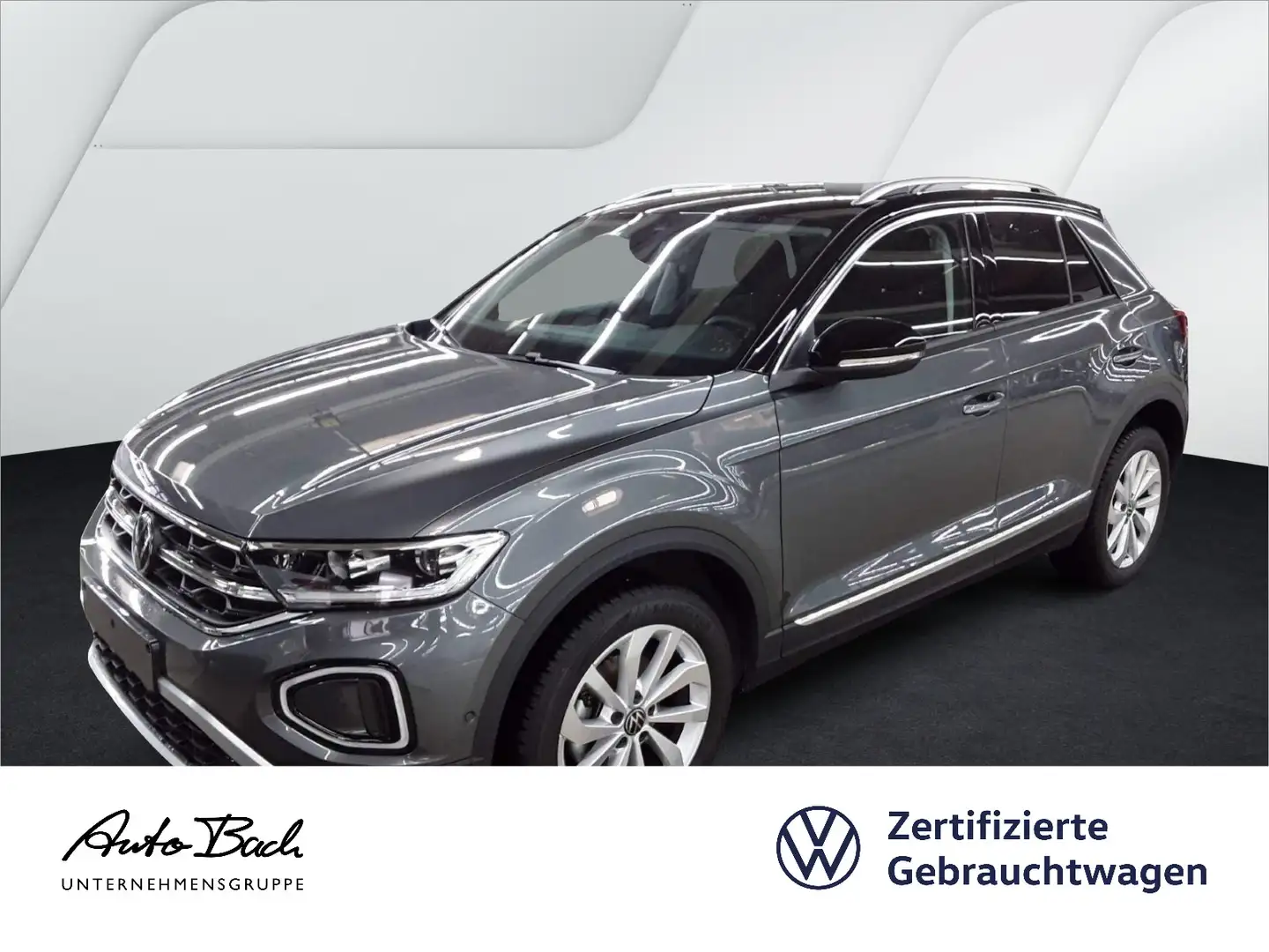 Volkswagen T-Roc 1.5 TSI DSG Style, LED, Navi, App-Connect, Grey - 1