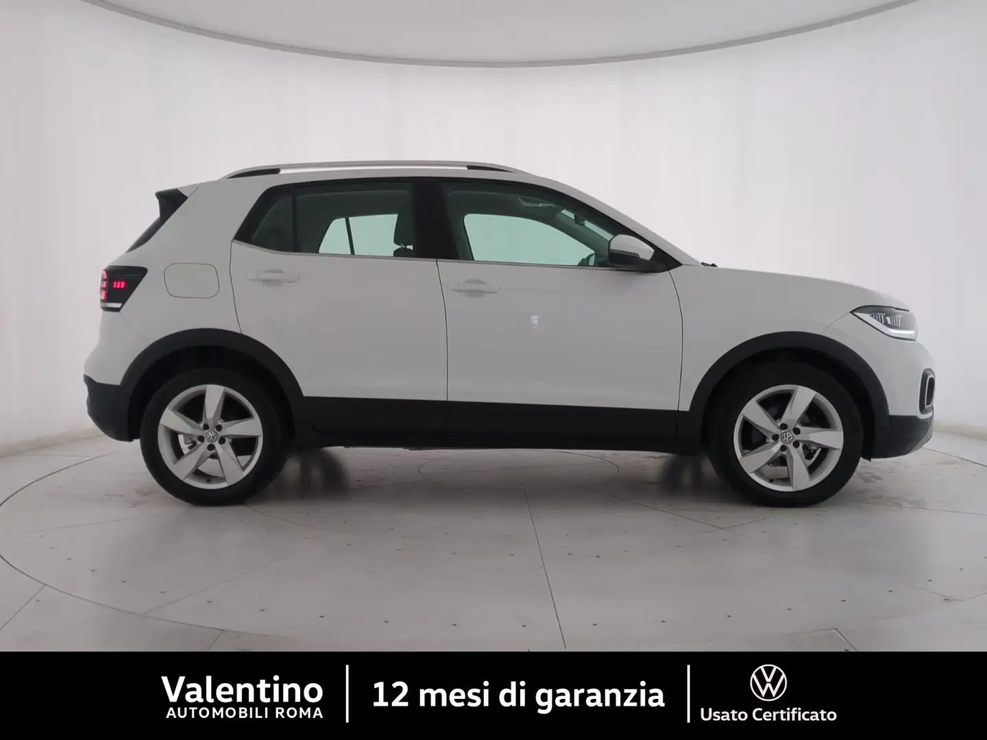 Volkswagen T-Cross 1.0 TSI DSG 115 CV Advanced BMT Blanc - 2