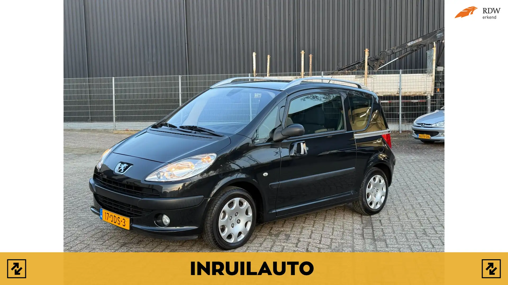 Peugeot 1007 1.4-16V Gentry|NAP|Airco|Trekhaak|E-deur Nero - 1
