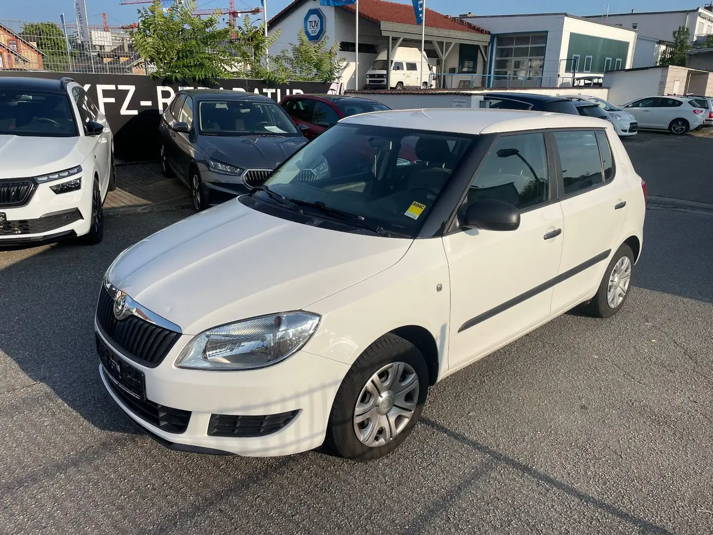 Skoda Fabia /Euro5 Blanc - 1