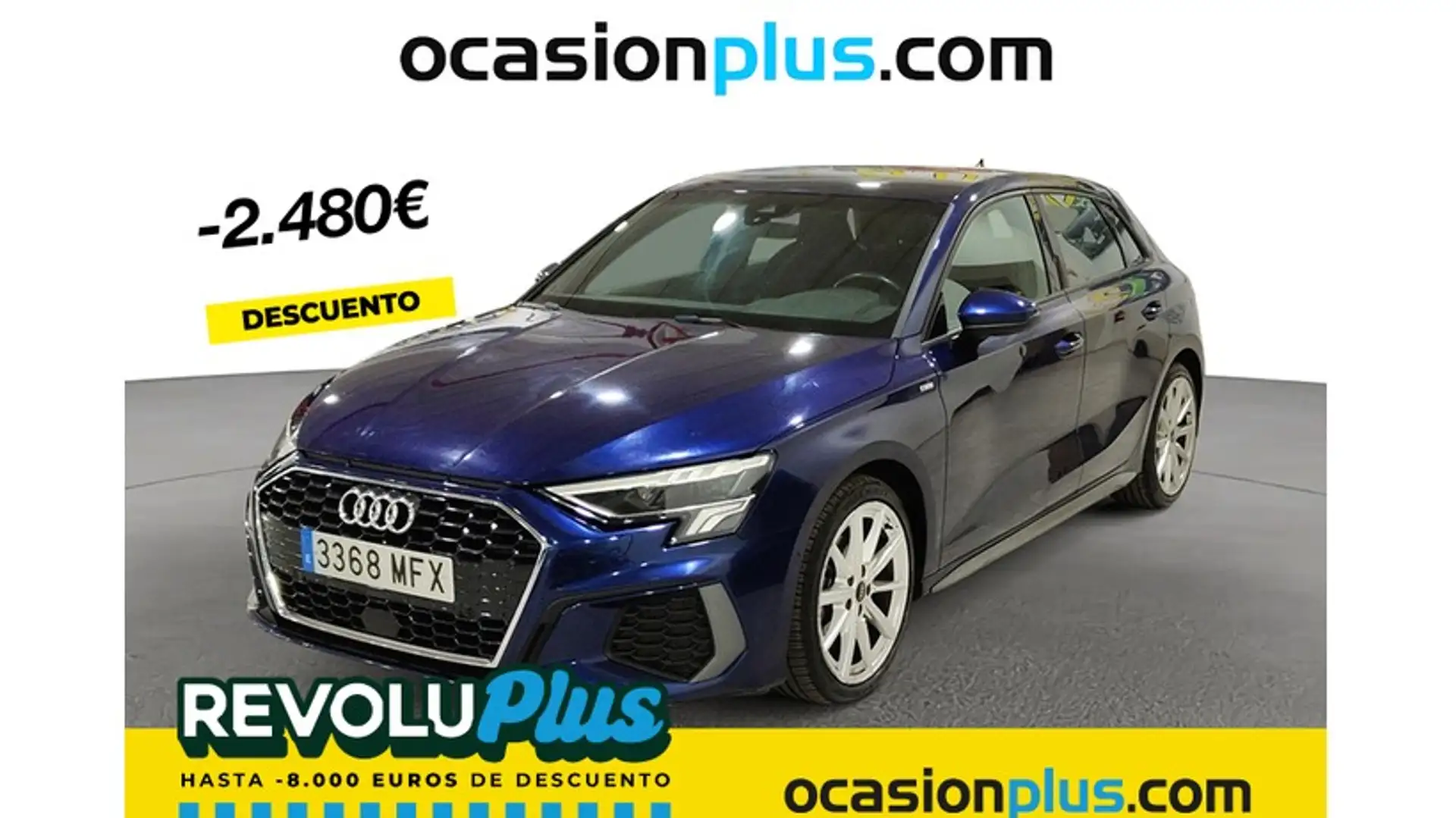 Audi A3 Sportback 35TDI S line S tronic Azul - 1