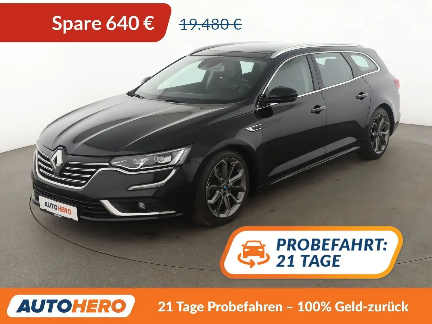Renault Talisman 1.8 TCe Limited Aut.*NAVI*LED*PDC*SHZ*TEMPO*KLIMA Schwarz - 1