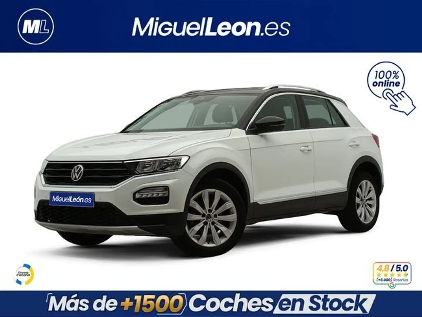 Volkswagen T-Roc Advance 1.5 TSI 110kW (150CV) Blanco - 1