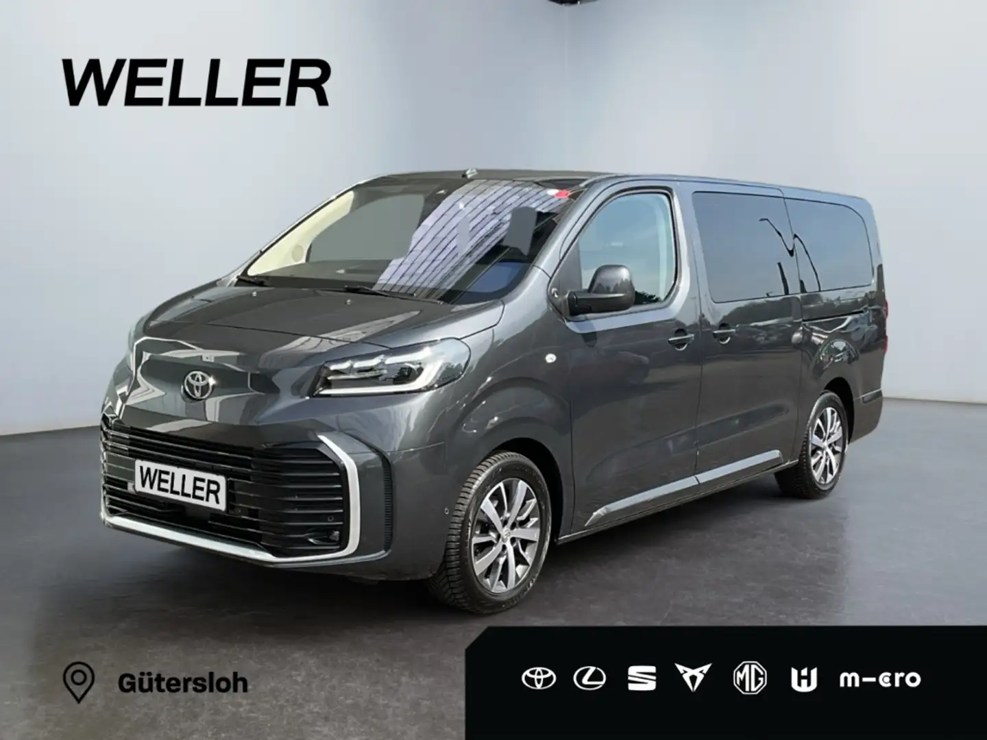 Toyota Proace 2,0-l-D-4D L2 Verso Team D *Navi*CarPlay* Grau - 1
