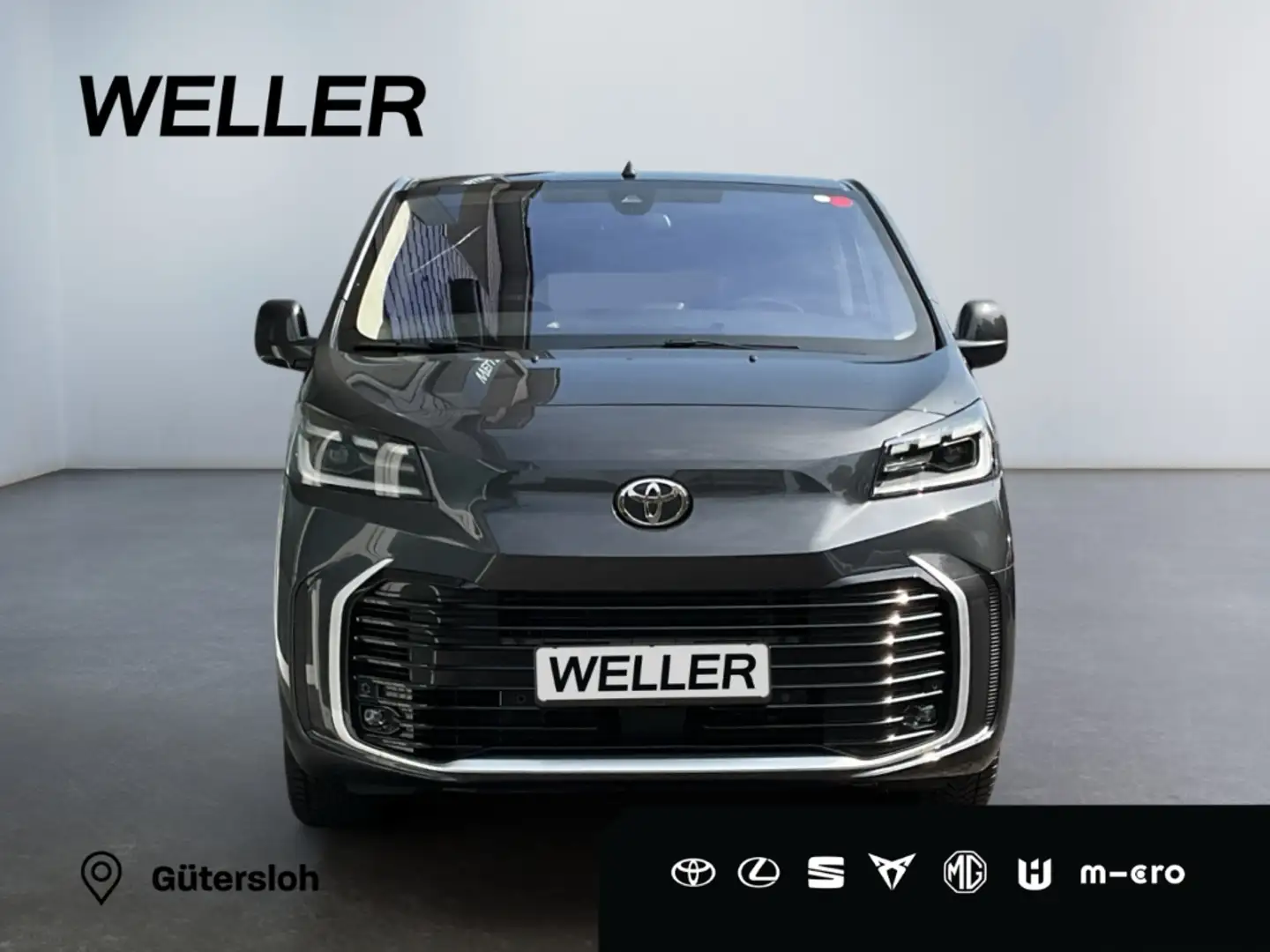 Toyota Proace 2,0-l-D-4D L2 Verso Team D *Navi*CarPlay* Grau - 2