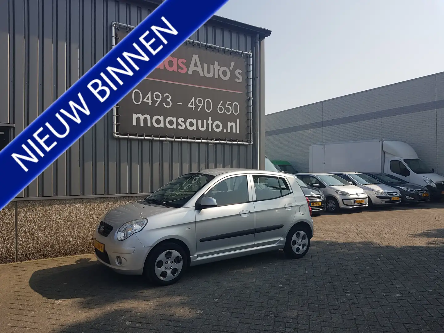 Kia Picanto 1.0 Seven uitvoering 5 deurs airco 1e eigenaar !!! Gris - 1