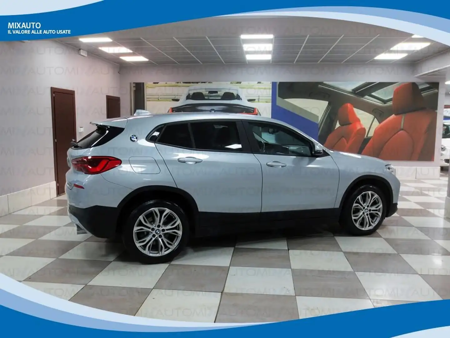 BMW X2 xDrive 20d Business X AUT EU6 Argento - 2