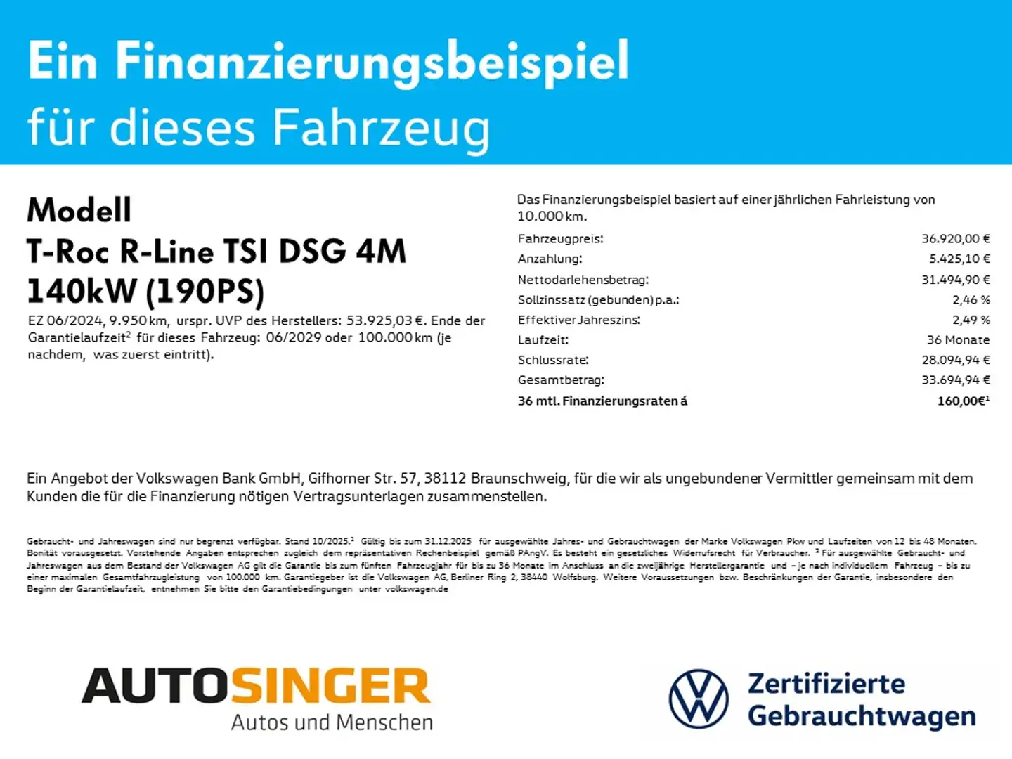 Volkswagen T-Roc R-Line TSI DSG 4M *AHK*IQ*R-CAM*STHZ*SHZ* Grau - 2