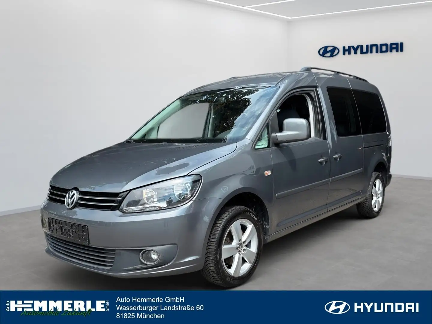 Volkswagen Caddy Maxi, Klima, PDC, Schiebetür Grijs - 1