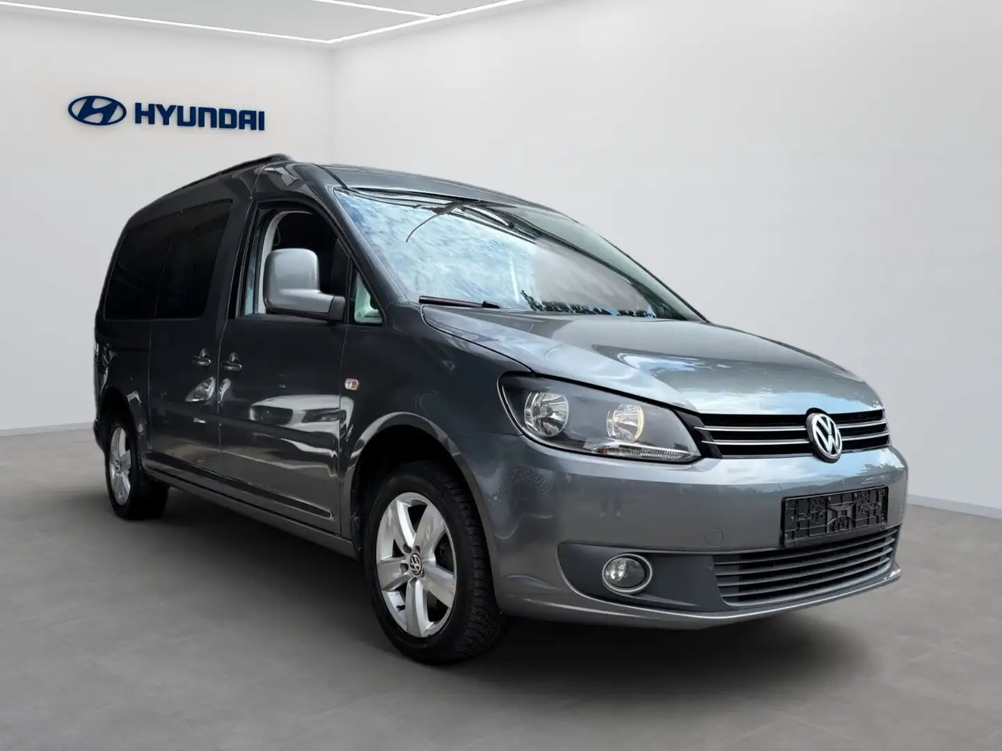 Volkswagen Caddy Maxi, Klima, PDC, Schiebetür Grijs - 2