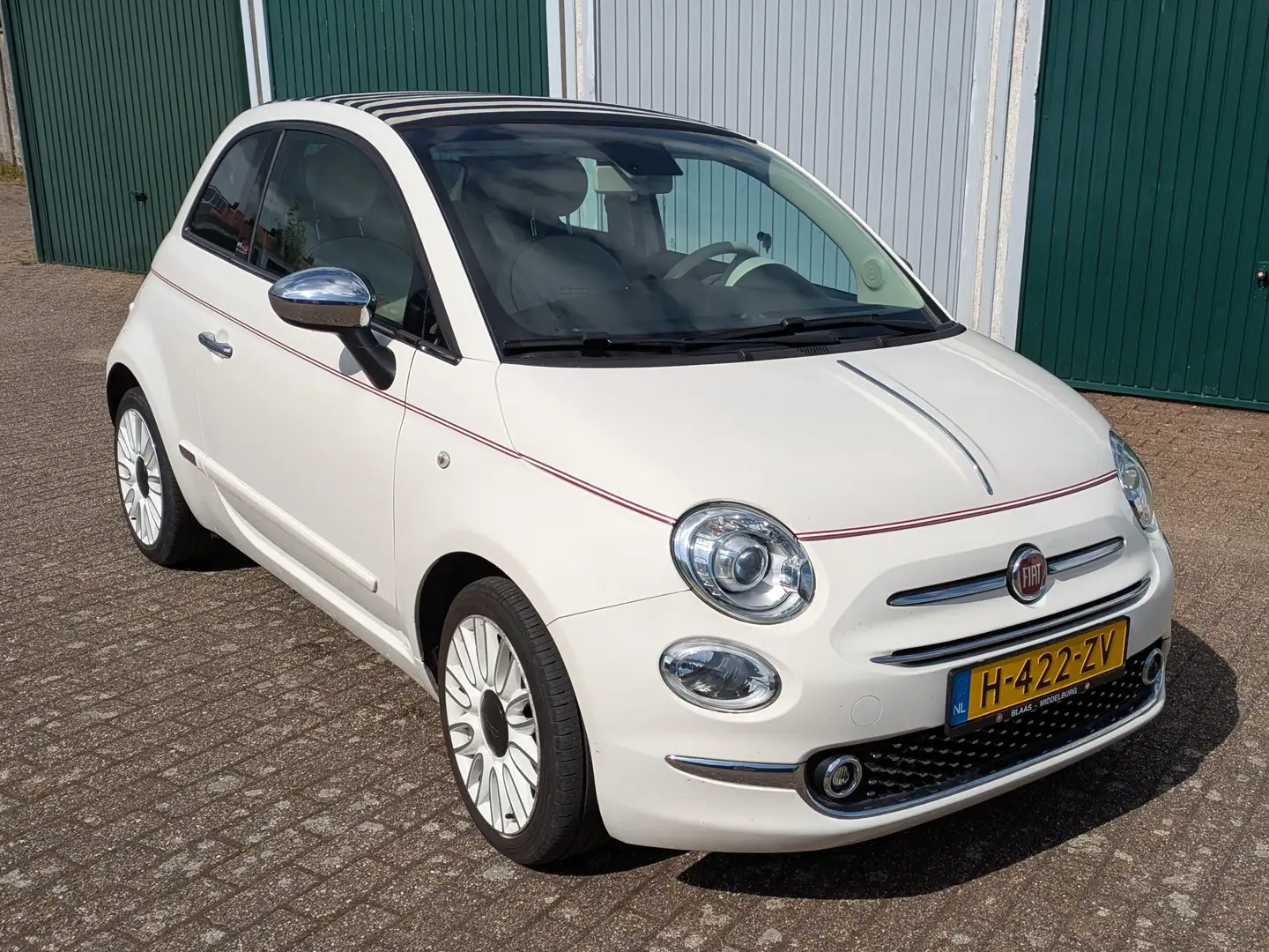Fiat 500C 500 0.9 TwinAir DolceVita Wit - 2