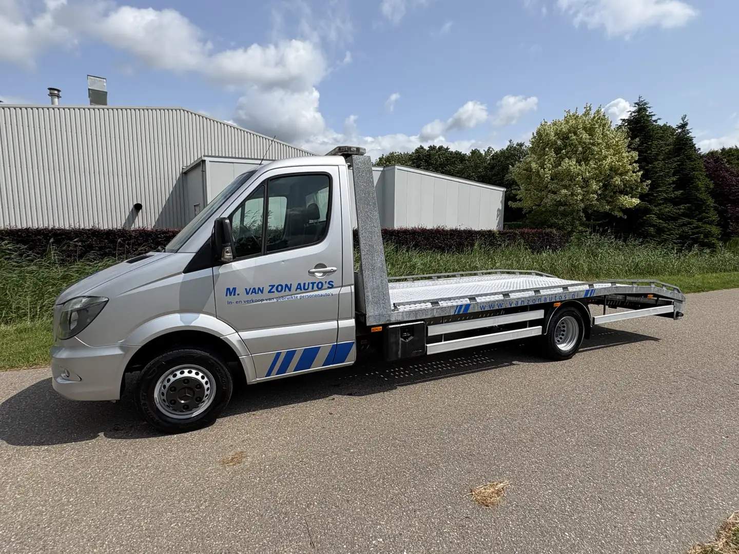 Mercedes-Benz Sprinter 519 V6 3.0 CDI / OPRIJWAGEN / AIRCO / AUTOTRANSPOR Argent - 2