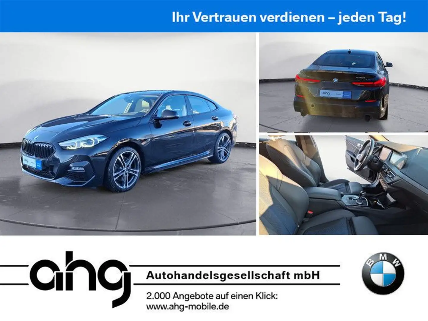 BMW Sonstige 220i Gran Coupe M Sport M Paket Shadow PDC Schwarz - 1