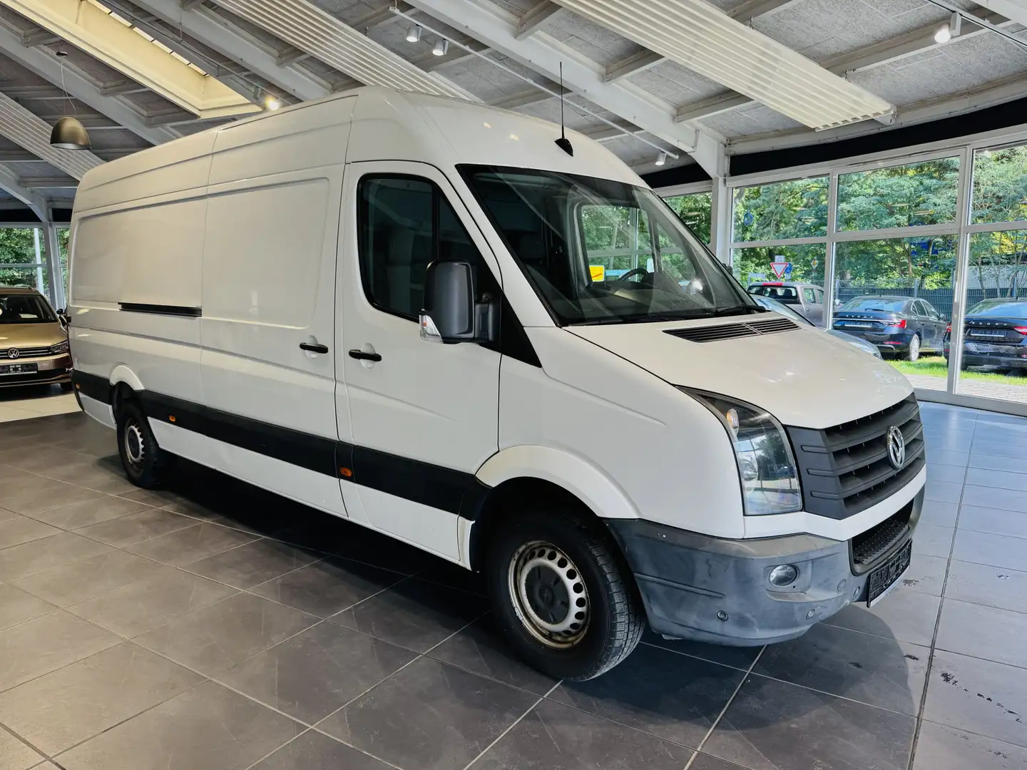 Volkswagen Crafter KASTEN HOCH+LANG L3H2 TÜV BIS 06 2026 Weiß - 1