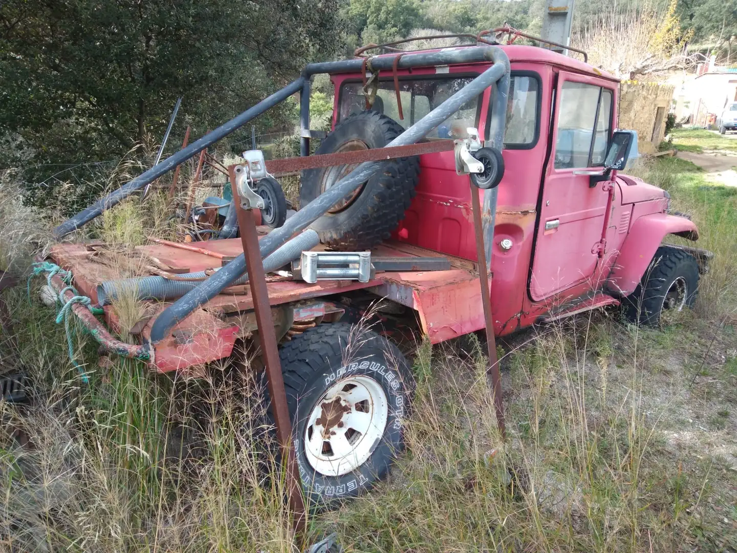 Toyota Land Cruiser HJ 45 Červená - 2