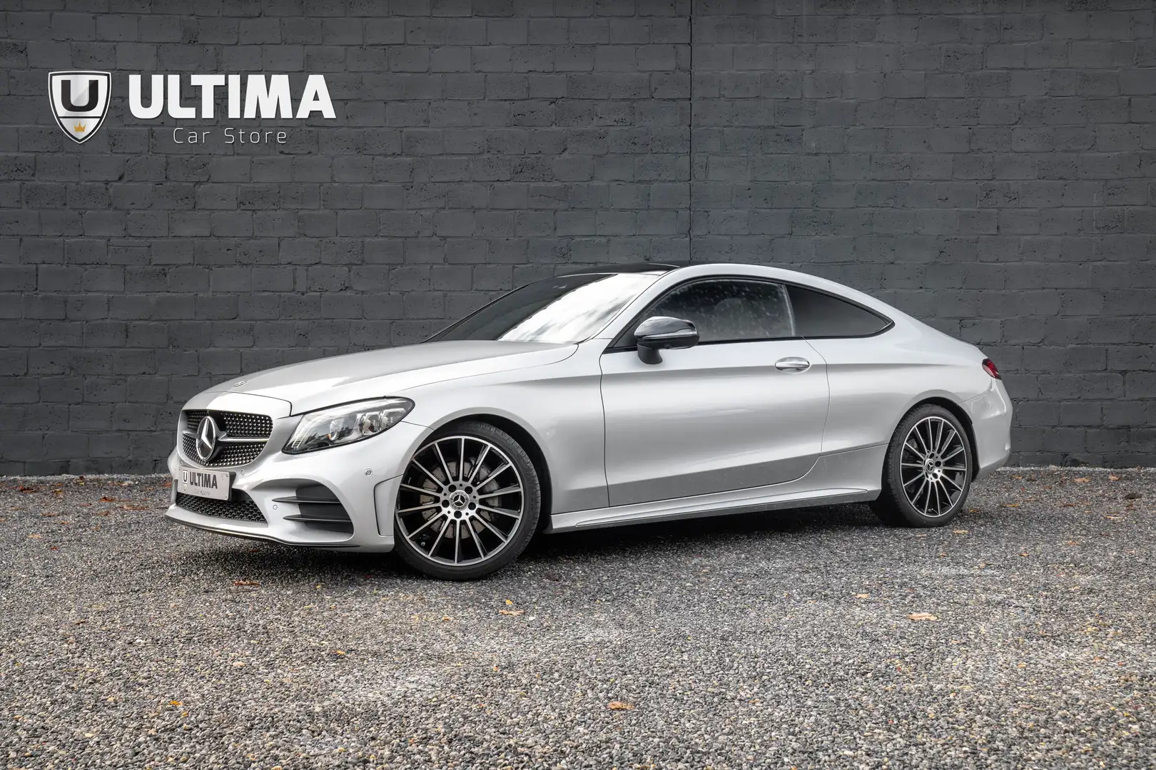 Mercedes-Benz C 220 d AUOTMAAT/AMG/PANODAK/BURMESTER/19" Argento - 1