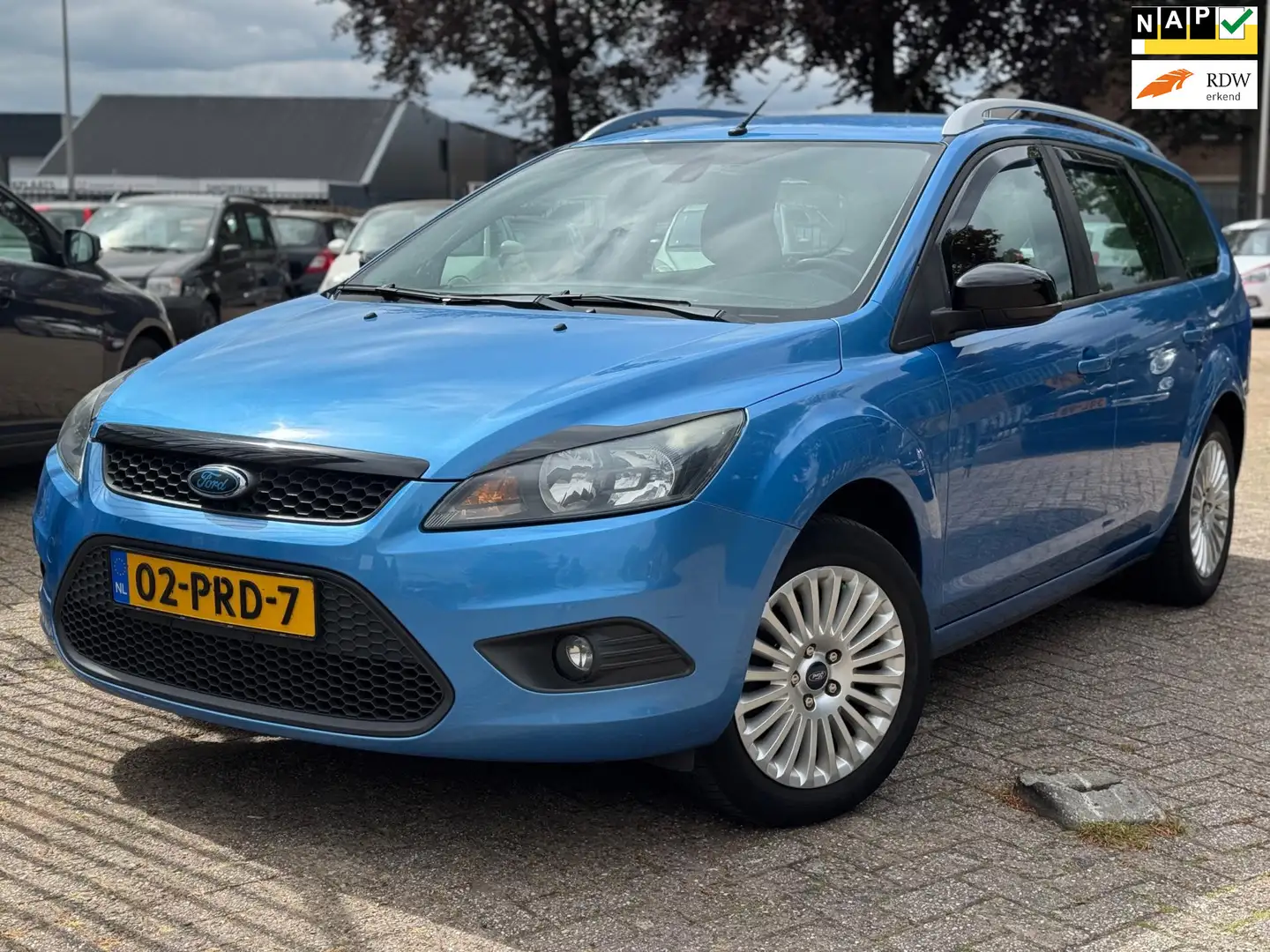 Ford Focus Wagon 1.8 Limited AIRCO NAVI CRUISE CTRL DEALER ON Azul - 1