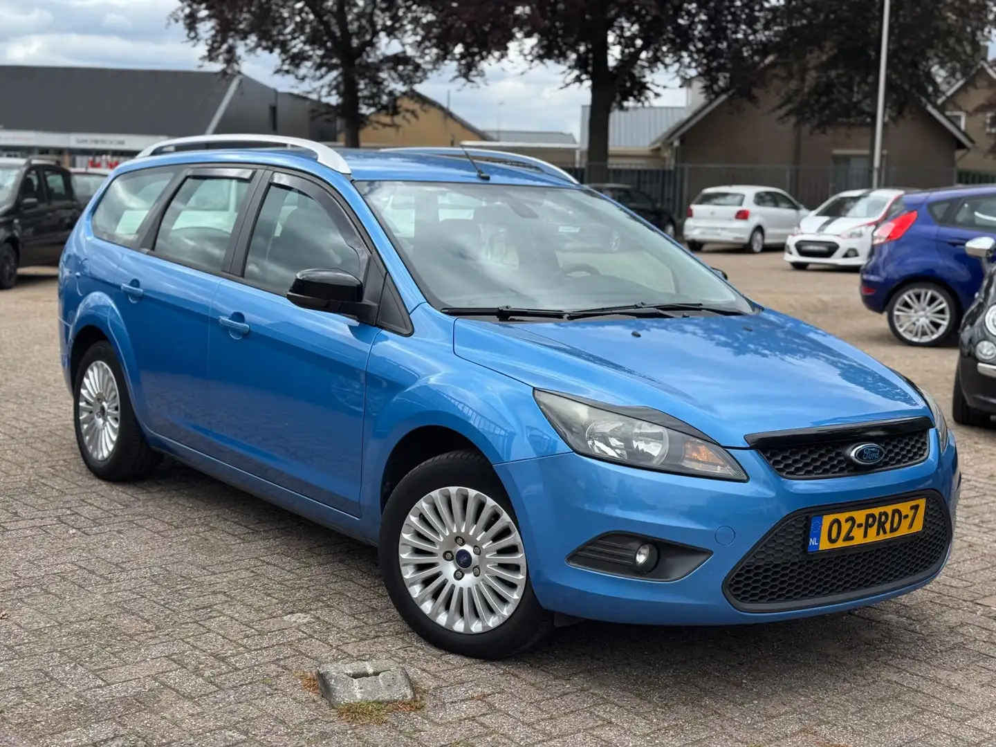 Ford Focus Wagon 1.8 Limited AIRCO NAVI CRUISE CTRL DEALER ON Azul - 2