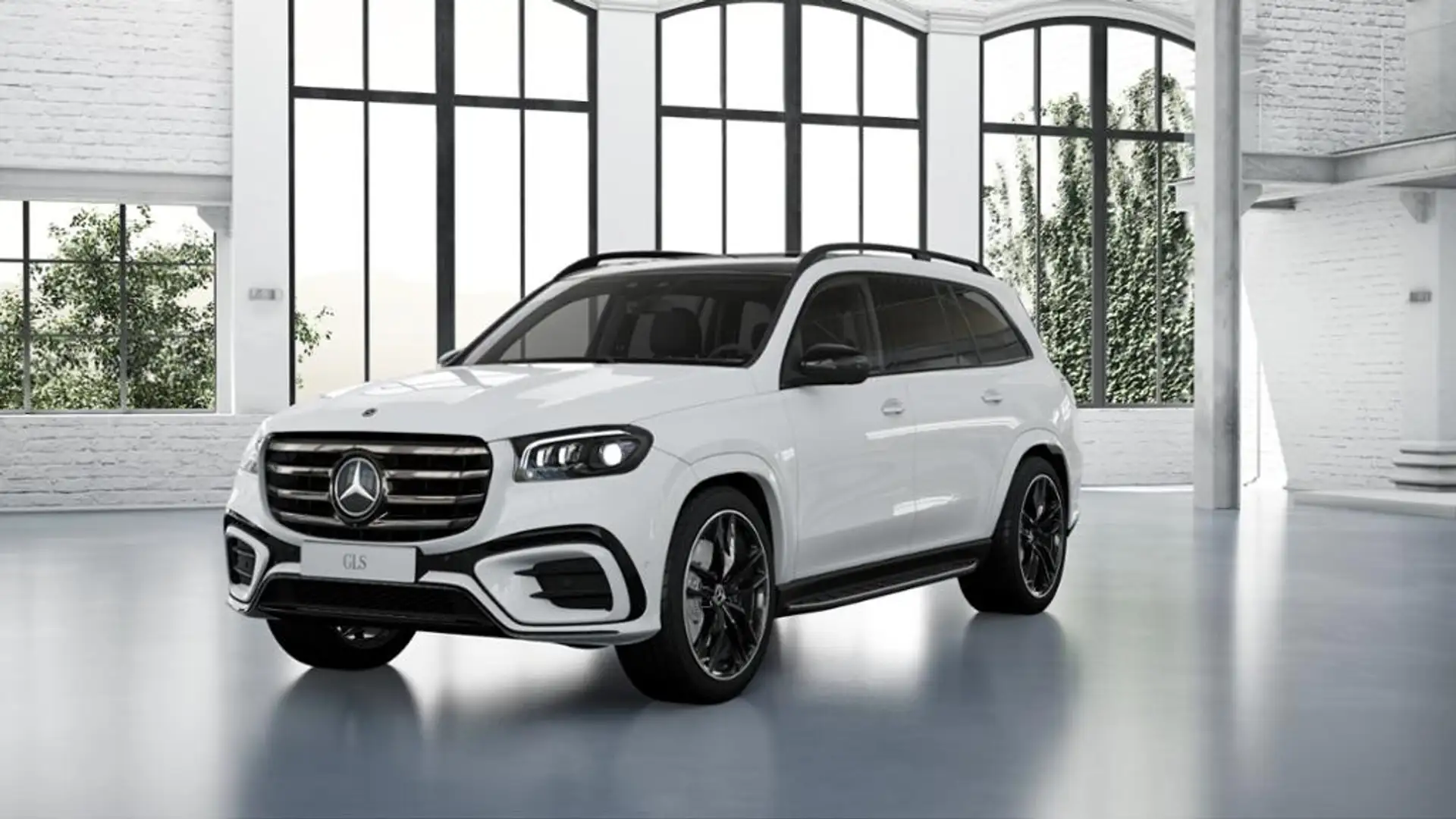 Mercedes-Benz GLS 450 d 4MATIC AMG+MBUX+Burm+MBeam+Night+HUD Weiß - 1