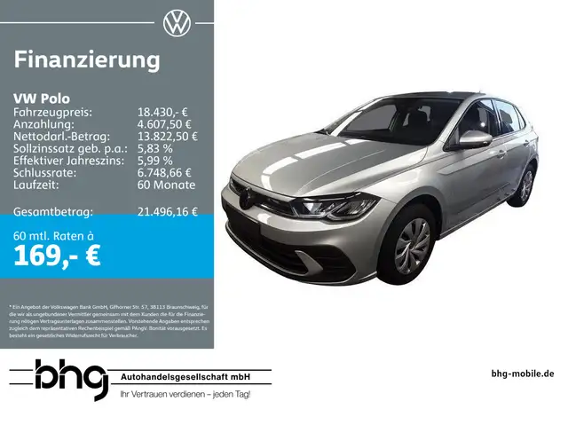 Volkswagen Polo Life 1,0 l 5 Gang