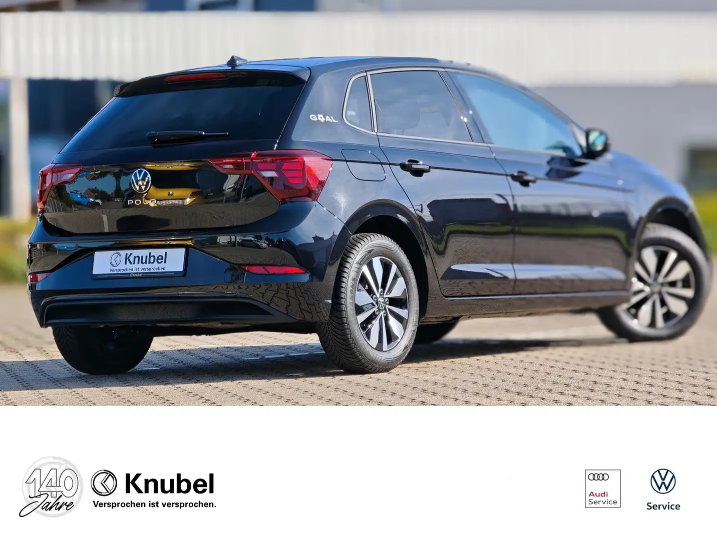 Volkswagen Polo GOAL 1.0 TSI DSG Nav*AHK*LED*ACC* Schwarz - 2