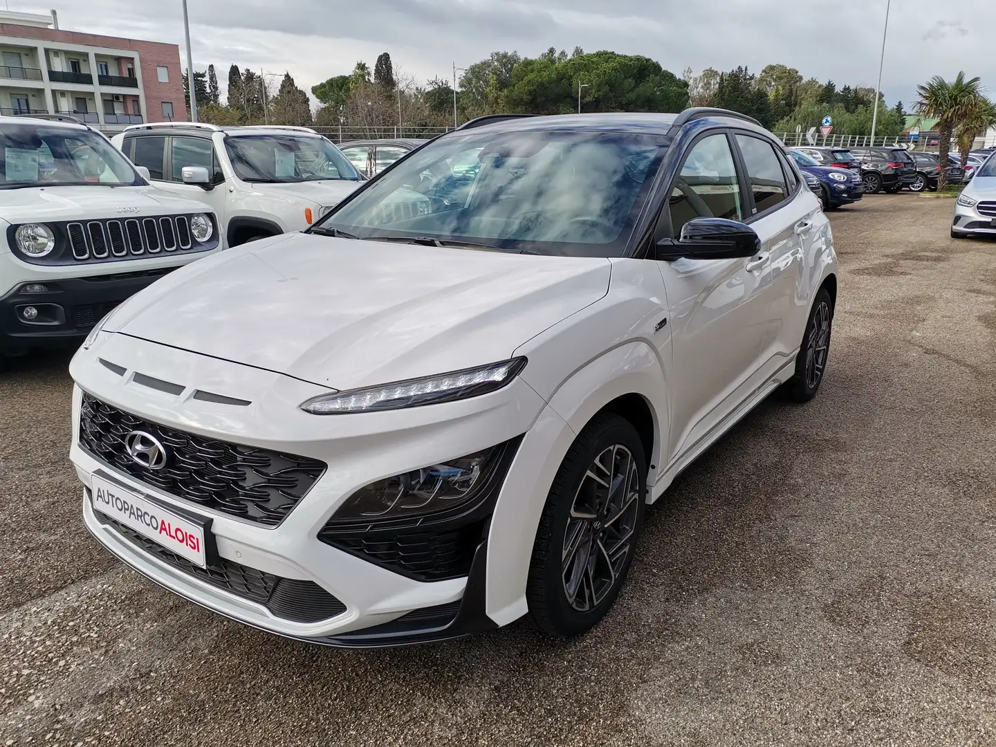 Hyundai KONA 1.0 t-gdi 48V NLine 2wd 120cv -IBRIDA-NAVI-CAMERA Bianco - 1