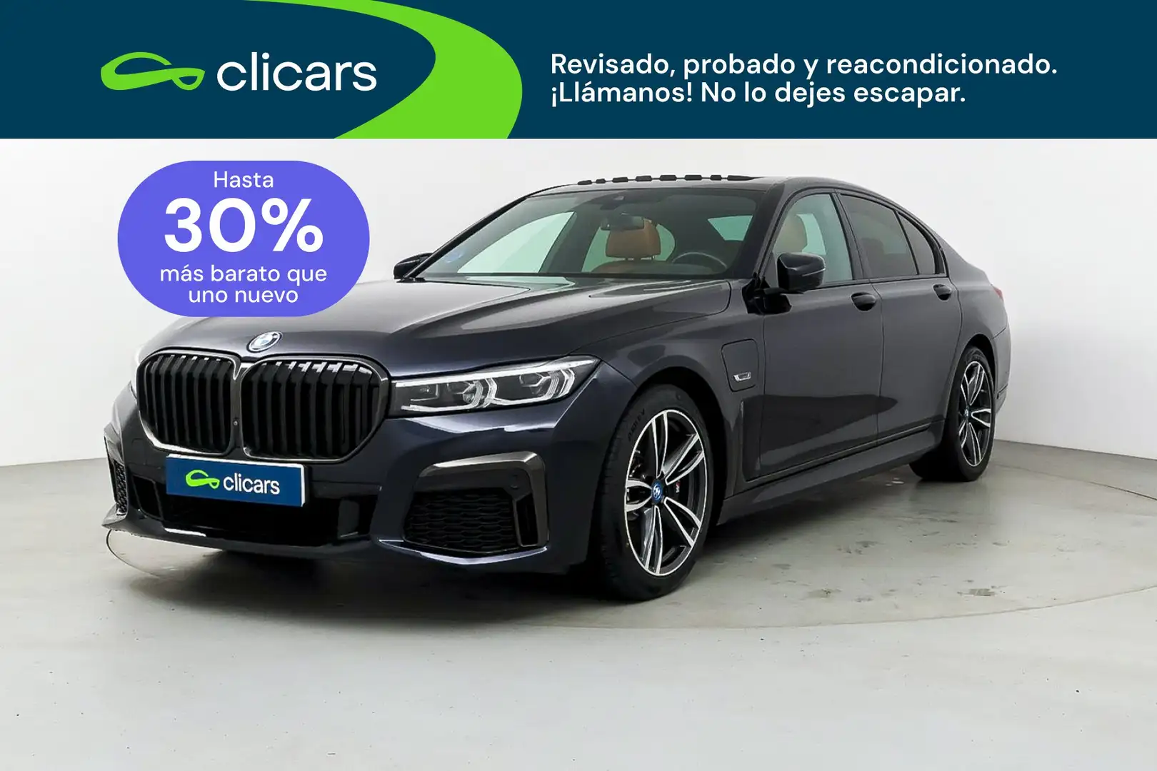 BMW 745 745e Negro - 1