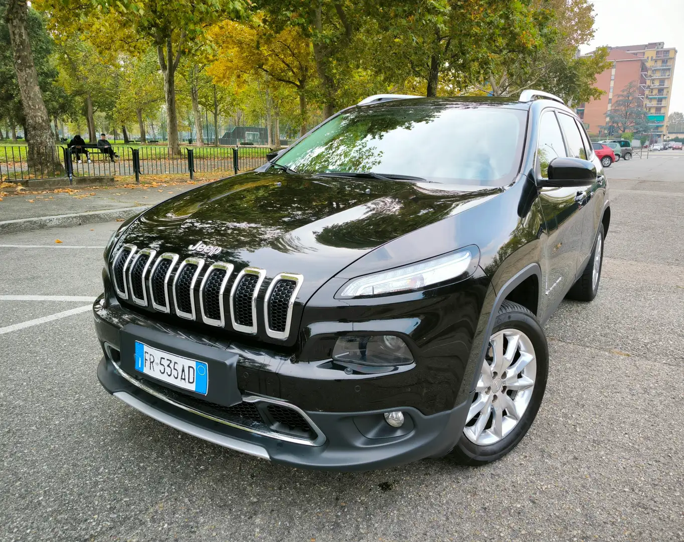 Jeep Cherokee Cherokee  2.2 mjt II Overland 4wd active Чорний - 1