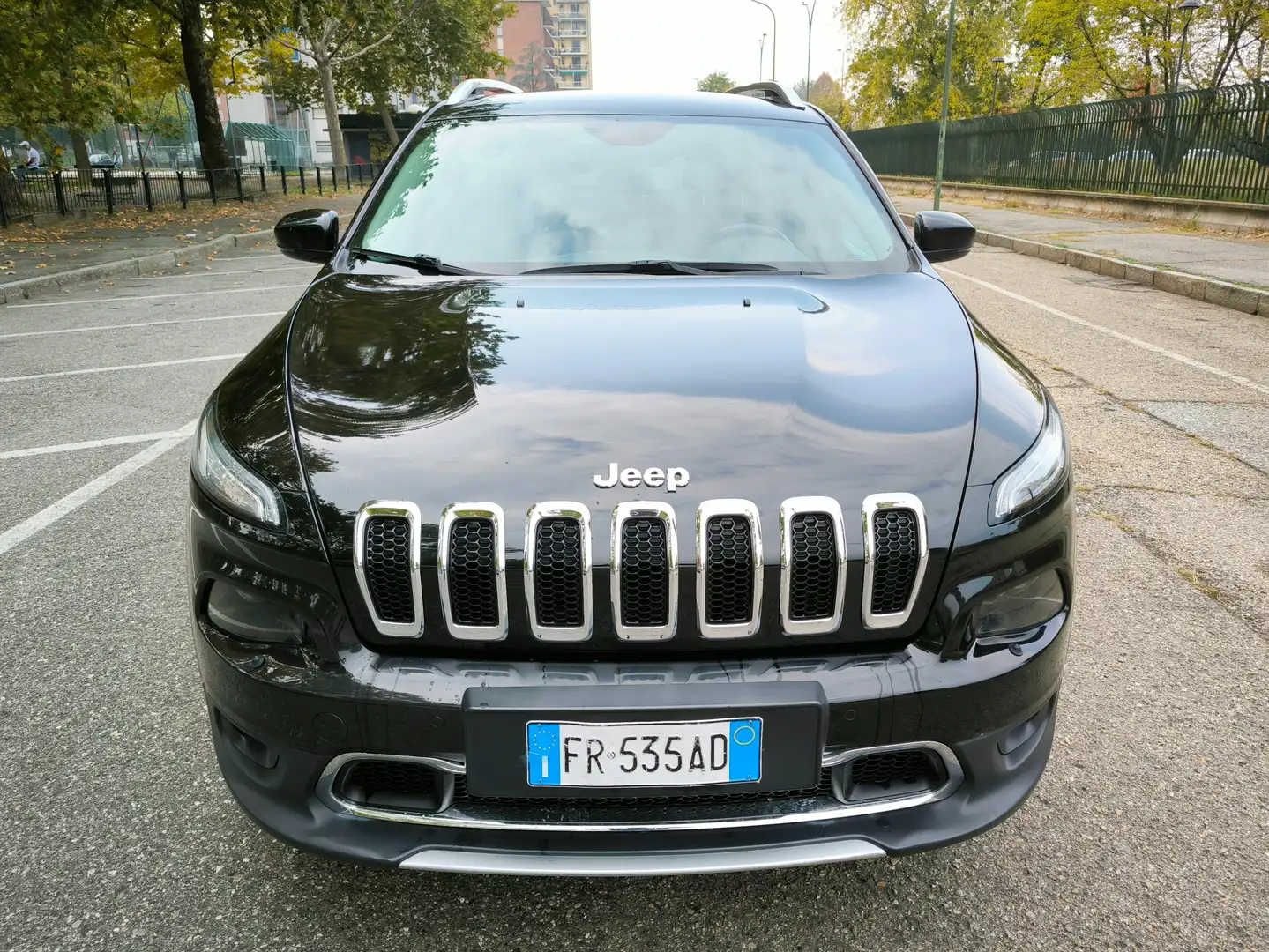 Jeep Cherokee Cherokee  2.2 mjt II Overland 4wd active Чорний - 2