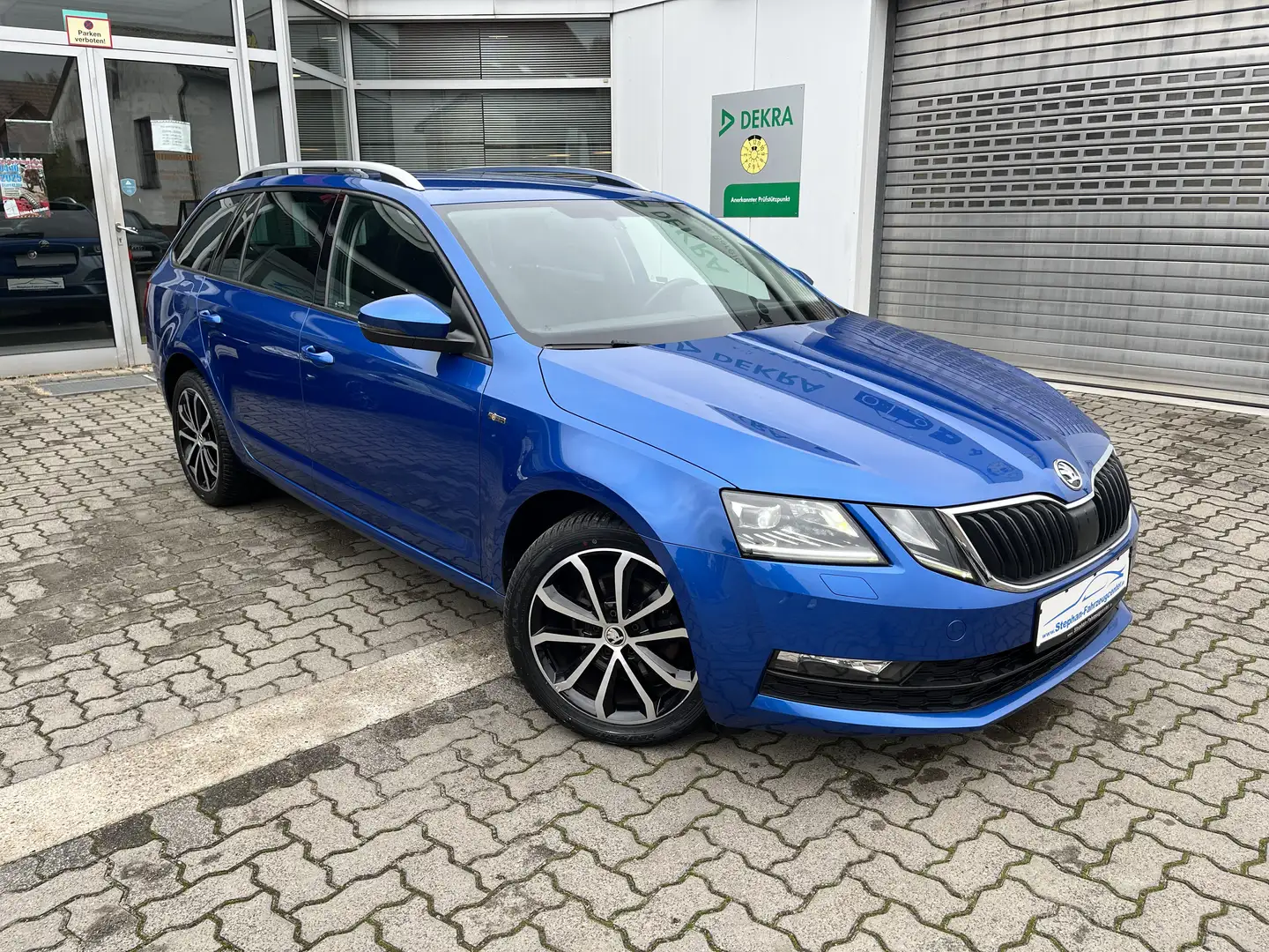 Skoda Octavia Soleil mit TÜV/AU-Service-Neu,AHK,Alus… Blauw - 1