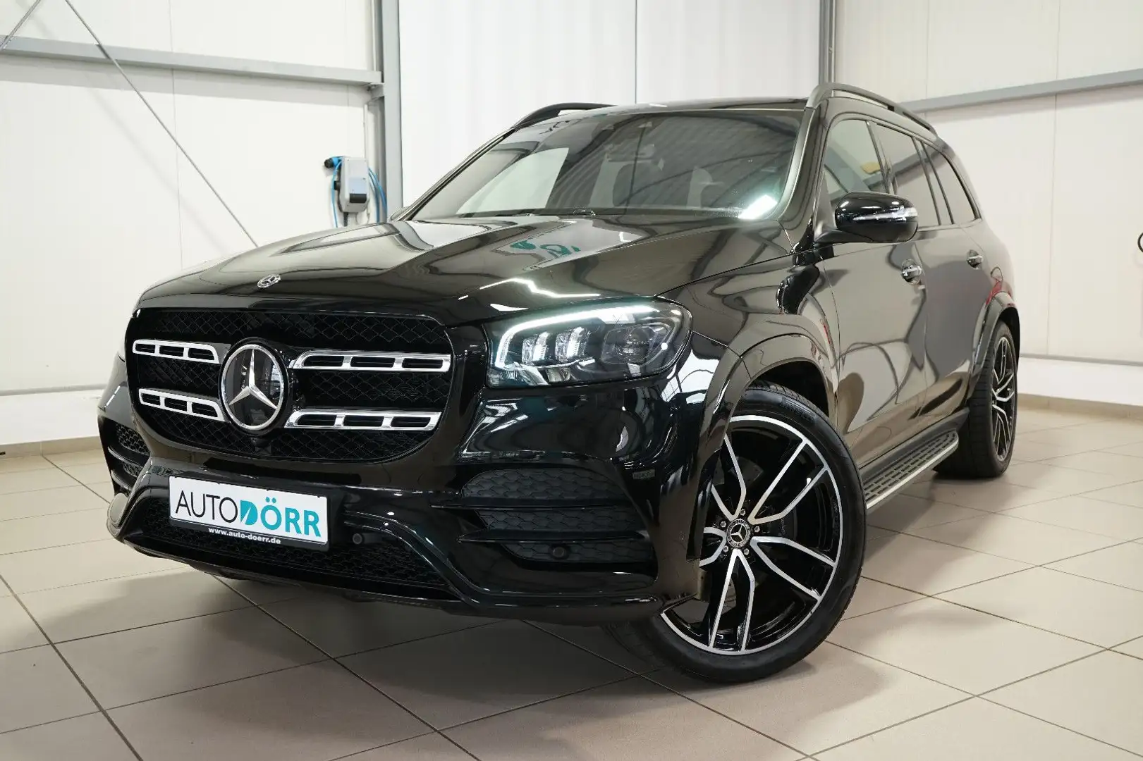 Mercedes-Benz GLS 400 d AMG 7-Sitzer+AHK+Sitzbelüftung+Standhz Noir - 1