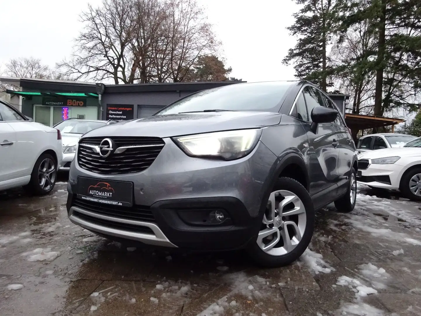 Opel Crossland X / Navi/SHZ/RWK/Klimaautomatic Grau - 1