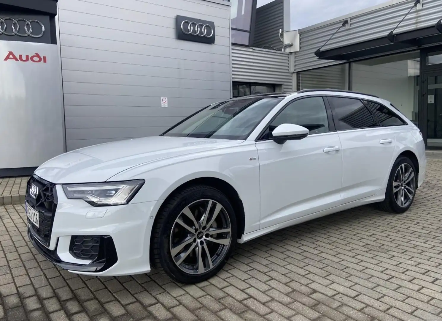 Audi A6 A6 50 3.0 tdi mhev 48V S line  quattro tiptronic Weiß - 1