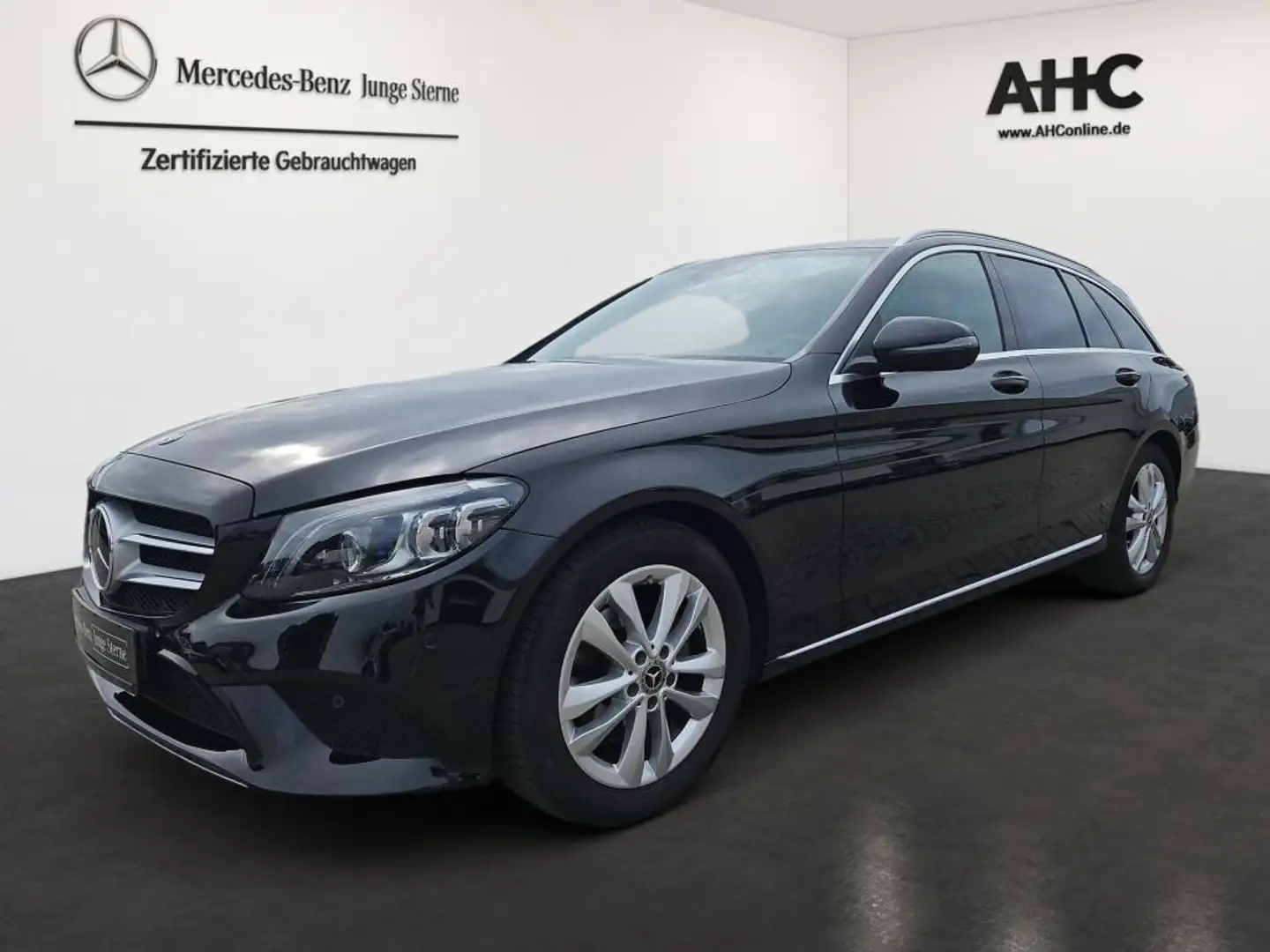 Mercedes-Benz C 180 T Avantg. ACC Navi LED SHZ Ambie. KAM DAB Nero - 1