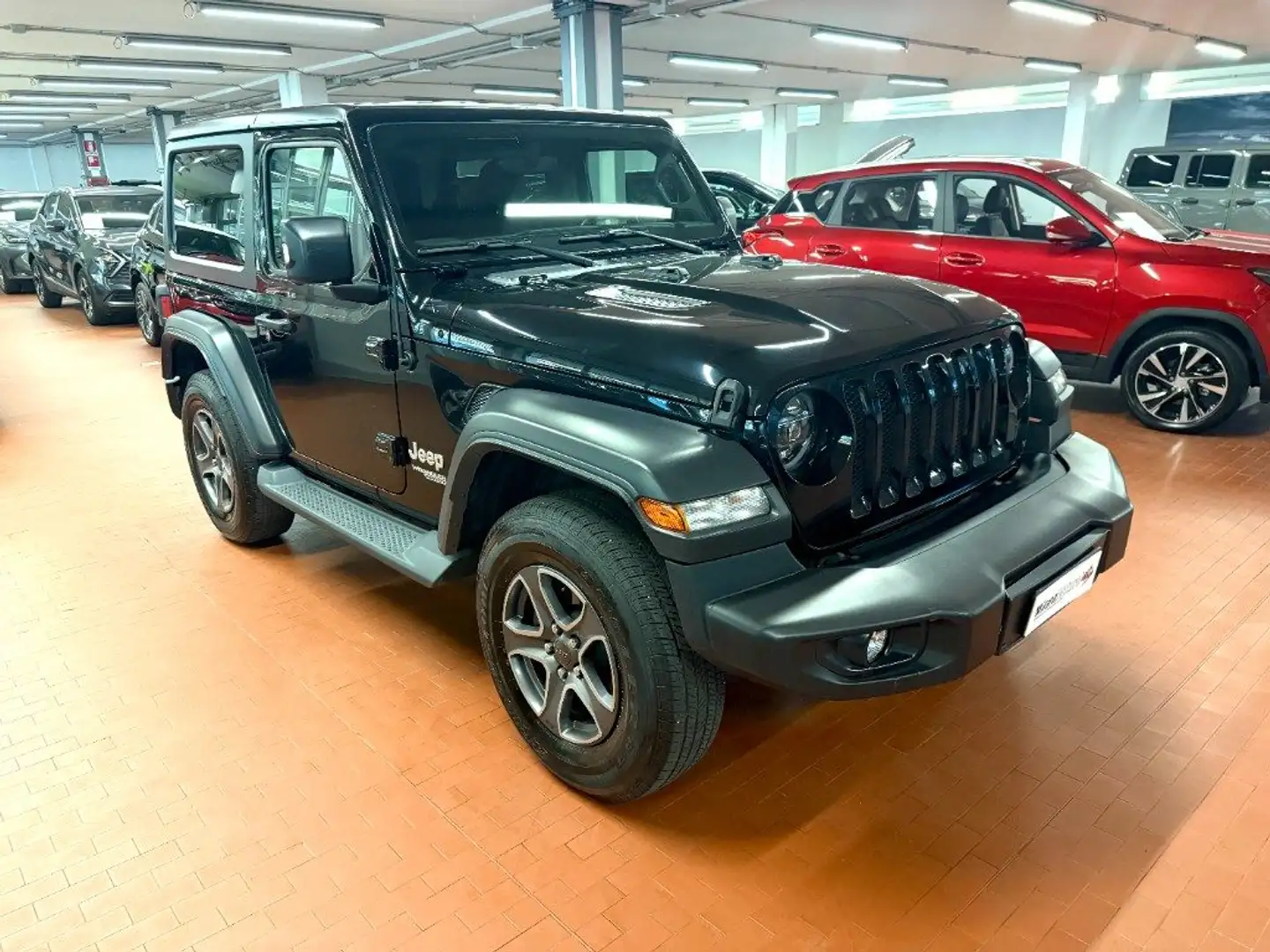 Jeep Wrangler 2.2 Mjt II Auto. Sport OFFERTA PROMO Schwarz - 2