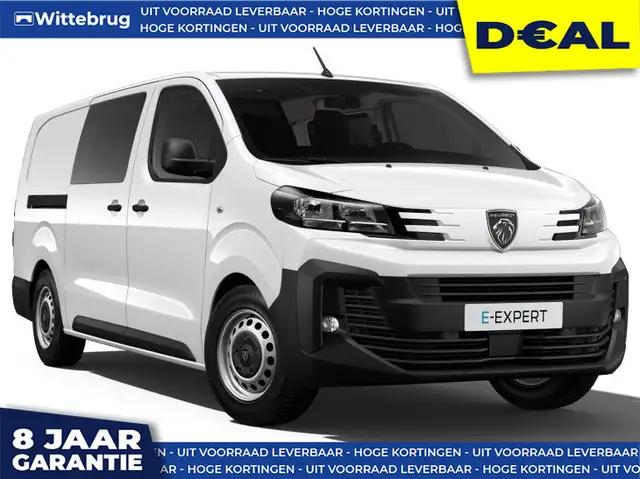 Peugeot e-Expert EV L3 Dubbel Cabine 75 kWh DIRECT RIJDEN - GRATIS