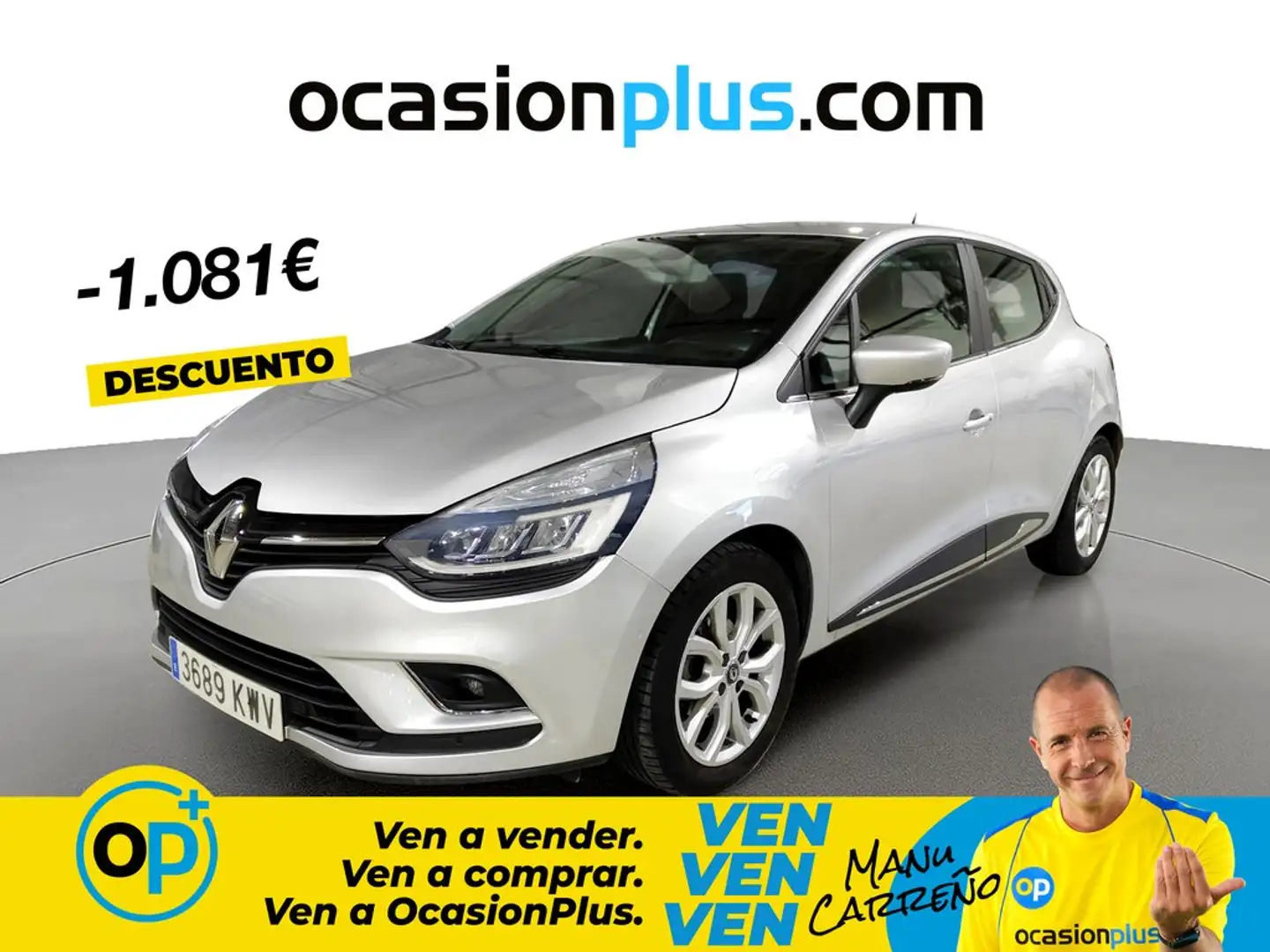 Renault Clio TCe GPF Energy Zen 66kW Gris - 1