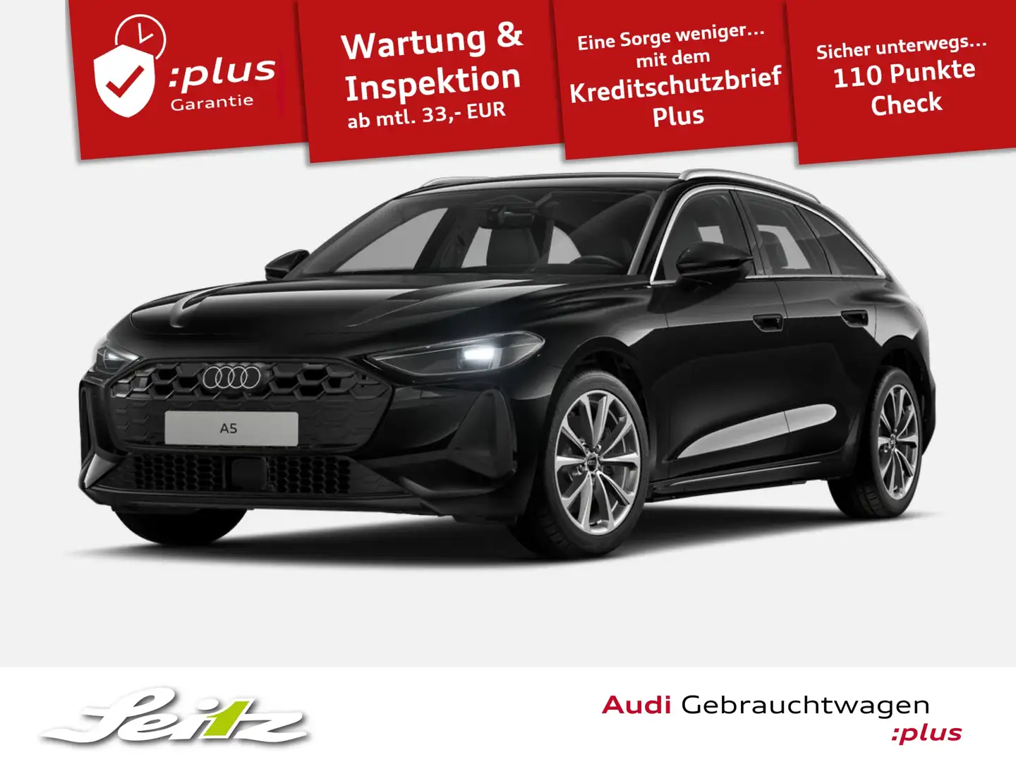 Audi A5 Avant 2.0 TFSI *LED*KAMERA*NAVI*SITZH* Schwarz - 1
