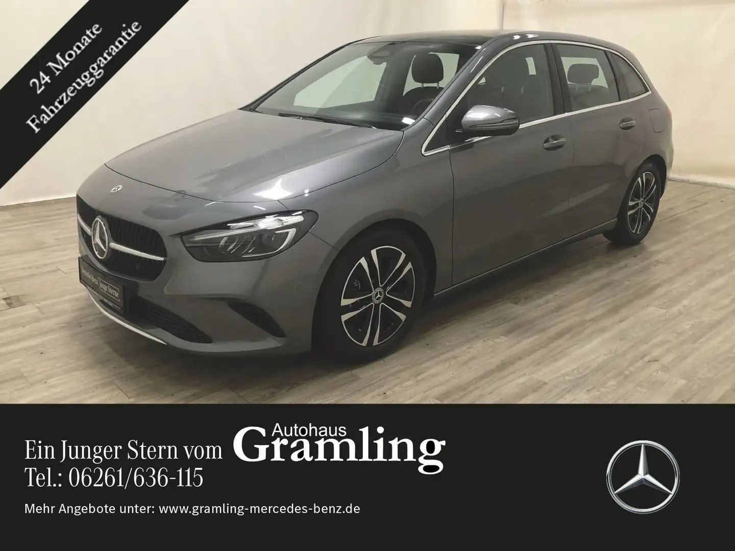 Mercedes-Benz B 200 d Progressive AHK*Pano*Distron*LED*Kamera* Grau - 1
